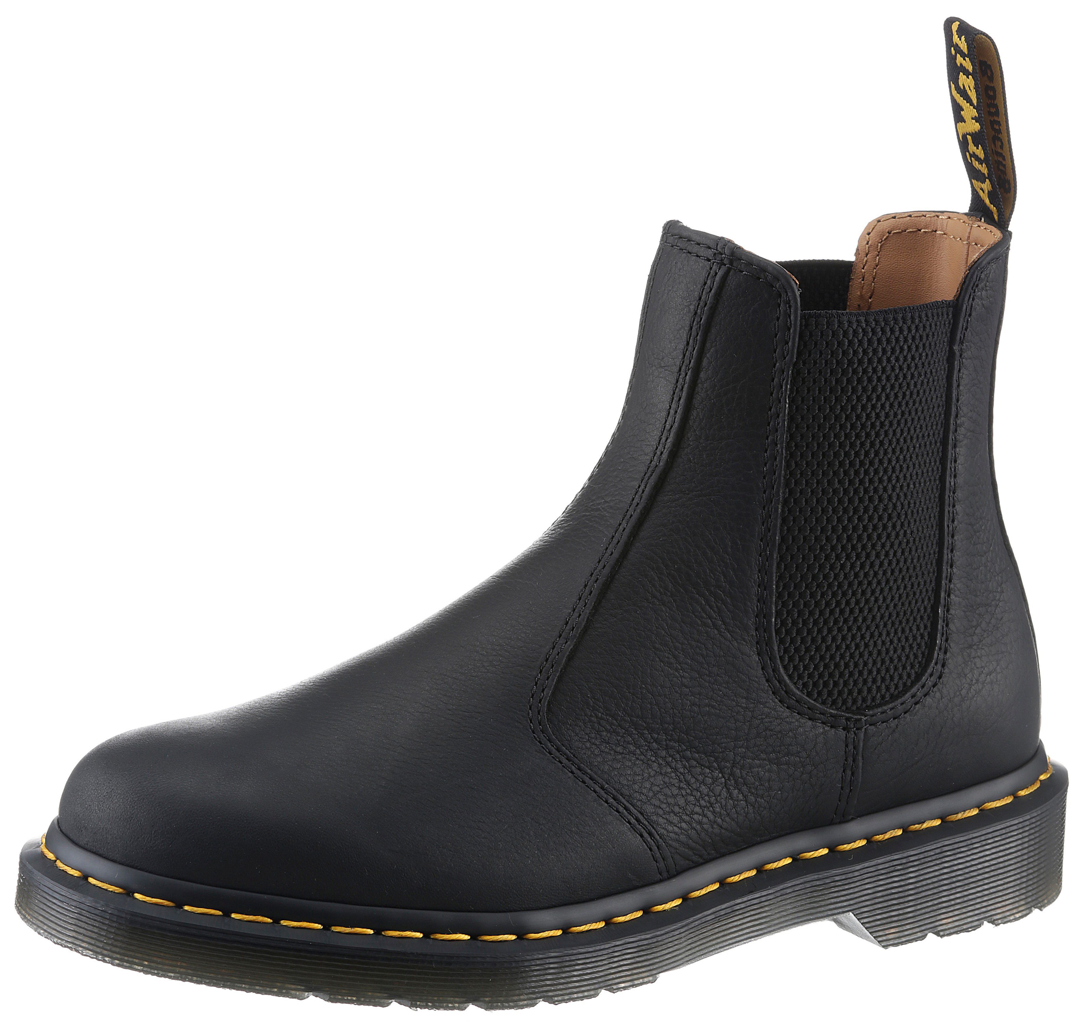 DR. MARTENS 2976 AMBASSADOR schmale Form Chelseaboots Schlupfstiefel, Stiefelette mit Stretch-Einsätzen in schmaler Form