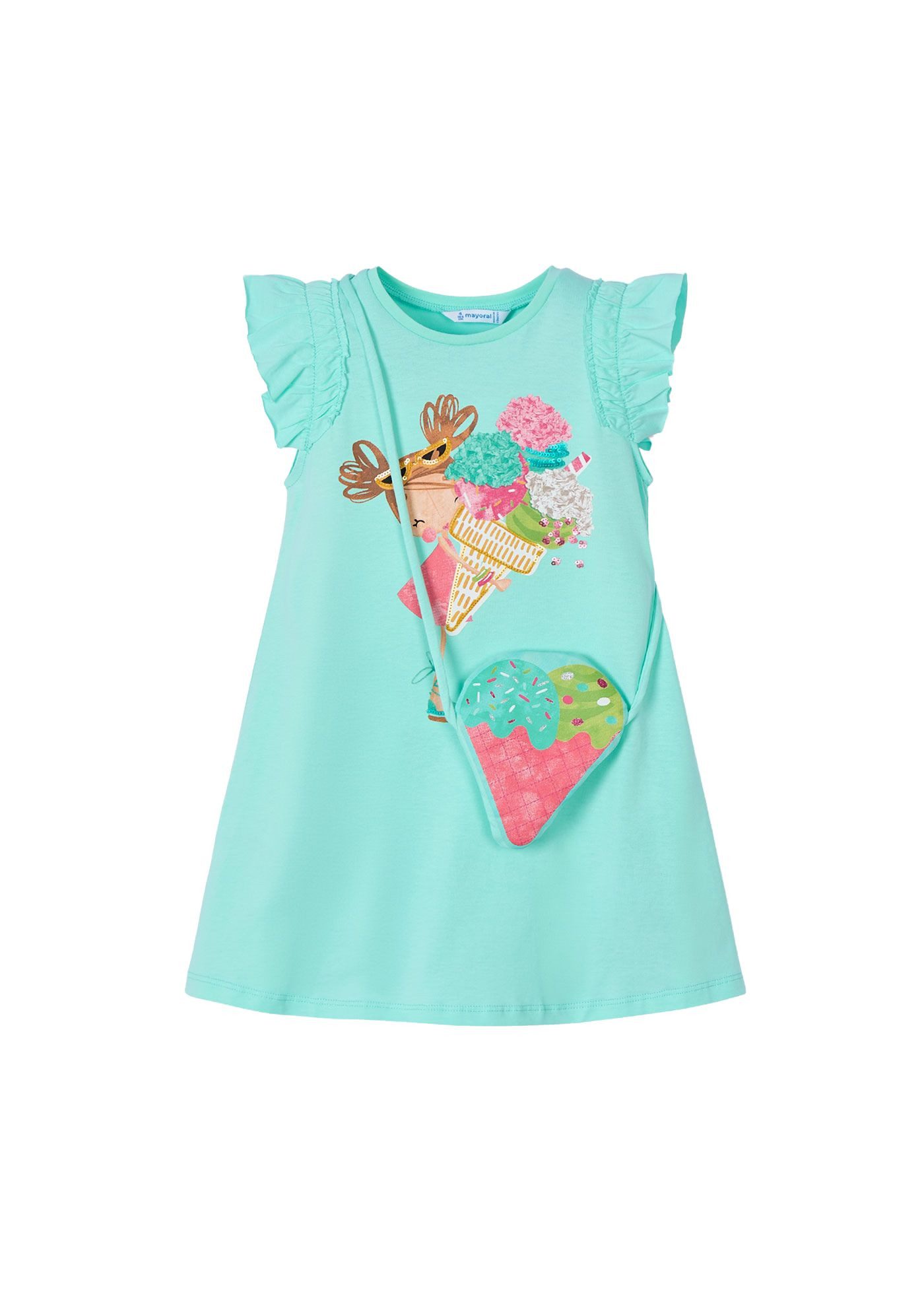 Mayoral Sommerkleid mit Umhängetasche