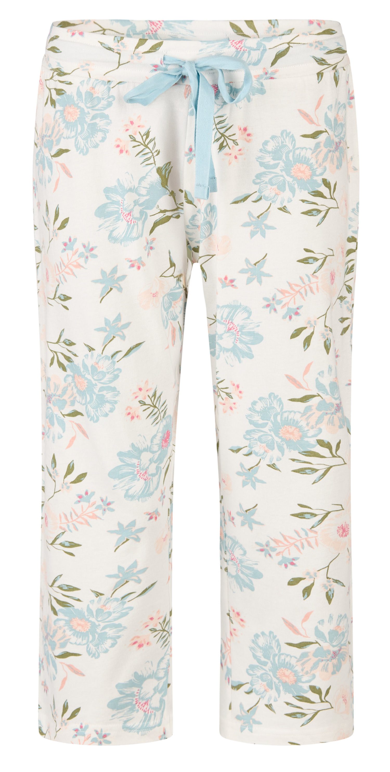 By Louise Pyjamahose Damen Schlafanzughose Caprihose (1-tlg) Baumwolle günstig online kaufen