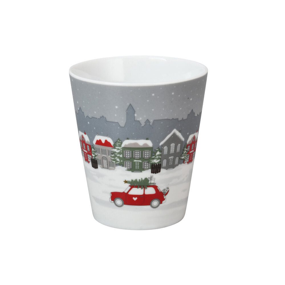 Krasilnikoff Кружки Happy Mug Driving the city, Porzellan