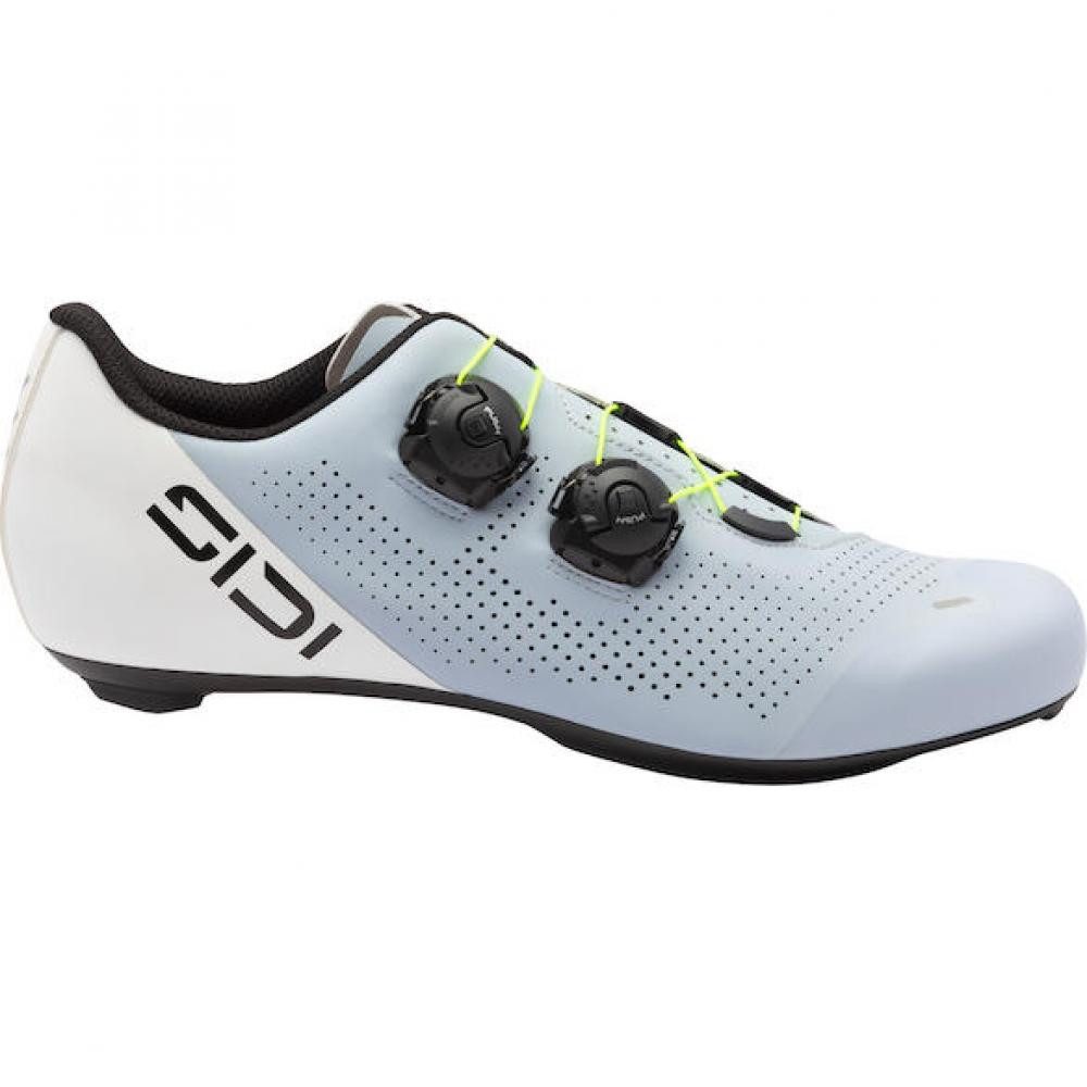 Sidi Sidi ROAD ERGO 6 sky grey Größe 48 Grau - steifer Carbon-Rennradschuh Fahrradschuh
