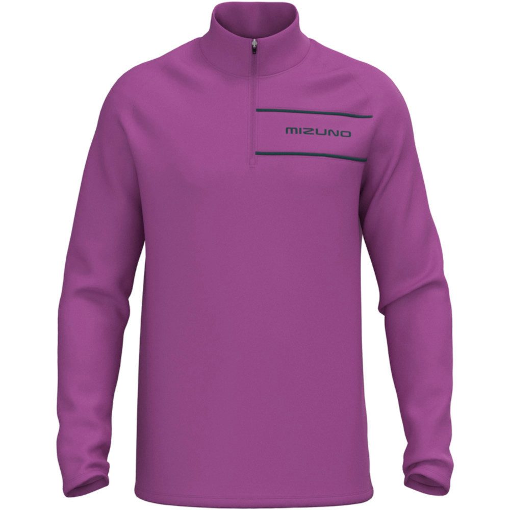Mizuno Longsweatshirt Mizuno Layer Box 1/4 Zip Lila Herren