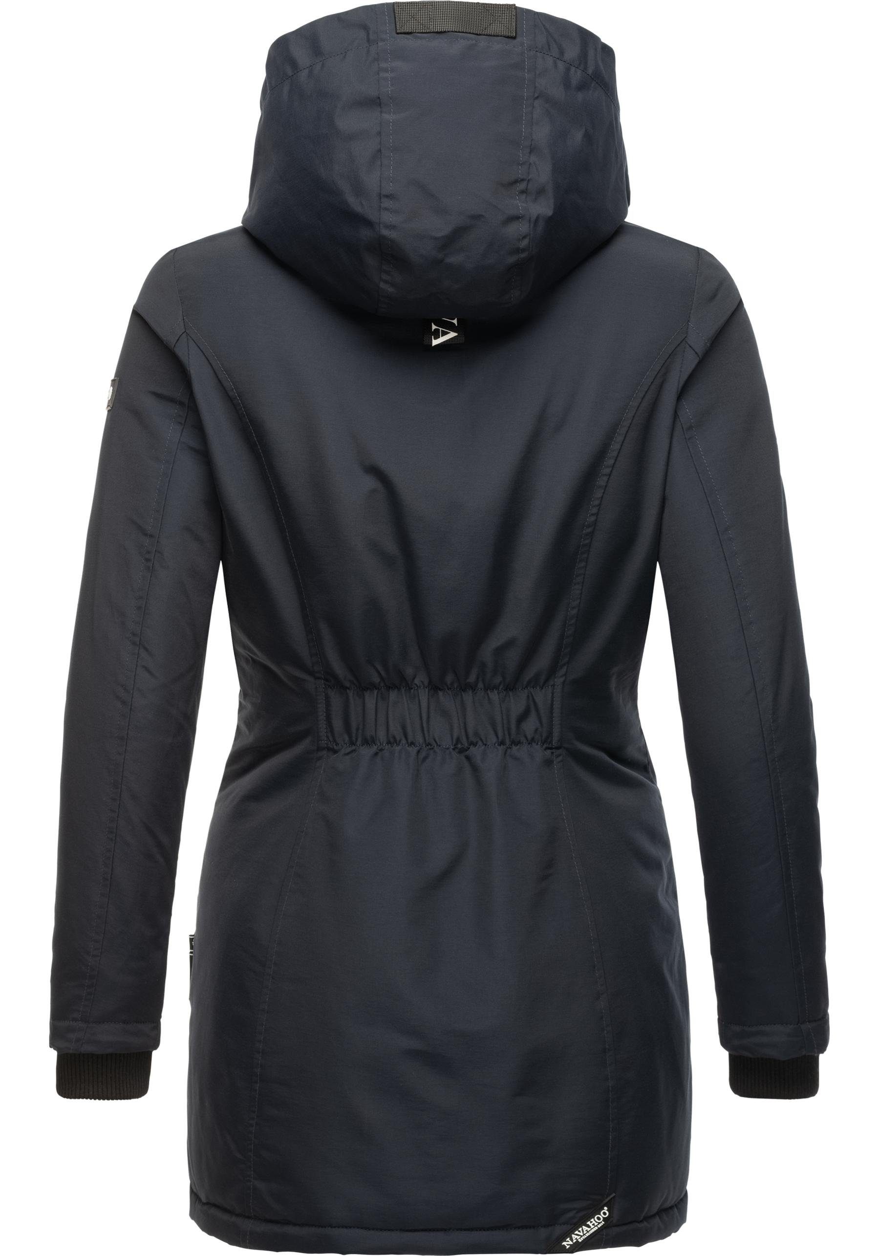 Navahoo Winterjacke Blizzardstorm Warm gefütterter Wintermantel mit Kapuze – Bild 3 von 5
