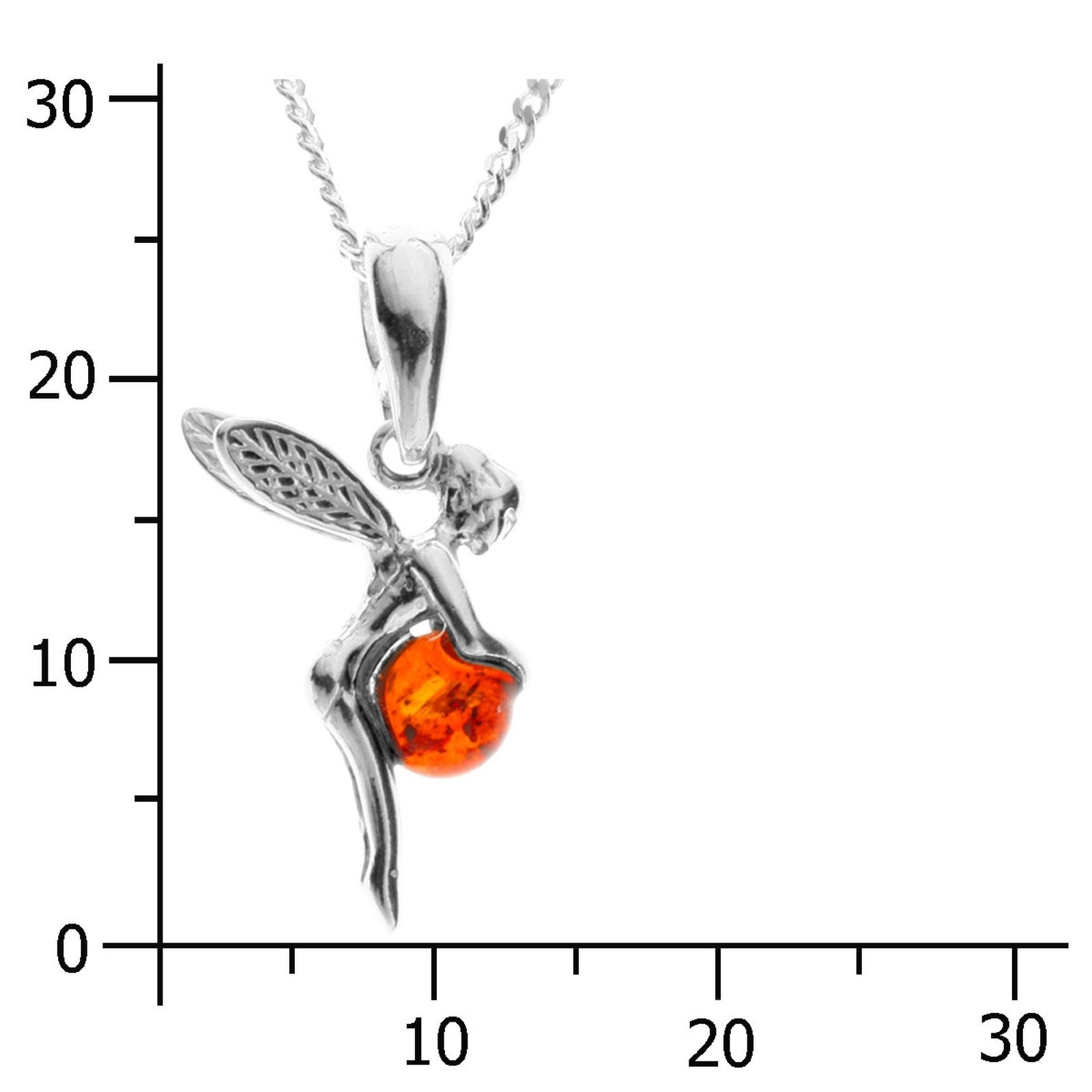 OSTSEE-SCHMUCK Kette mit Anhänger Ostsee-Schmuck Kette mit Anhänger Elfe Ke günstig online kaufen