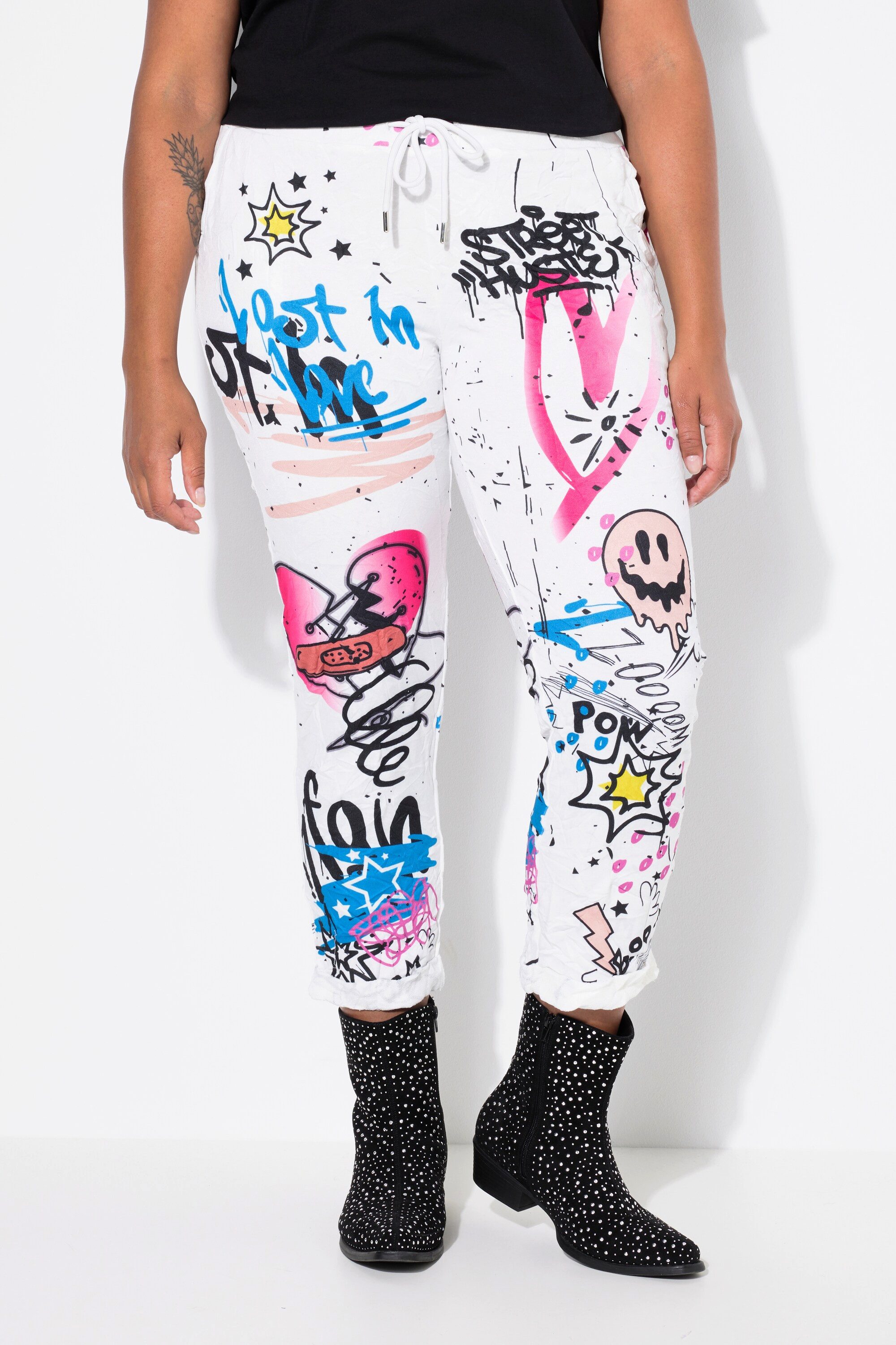 Angel of Style Funktionshose Crinkle-Hose Joggpants günstig online kaufen