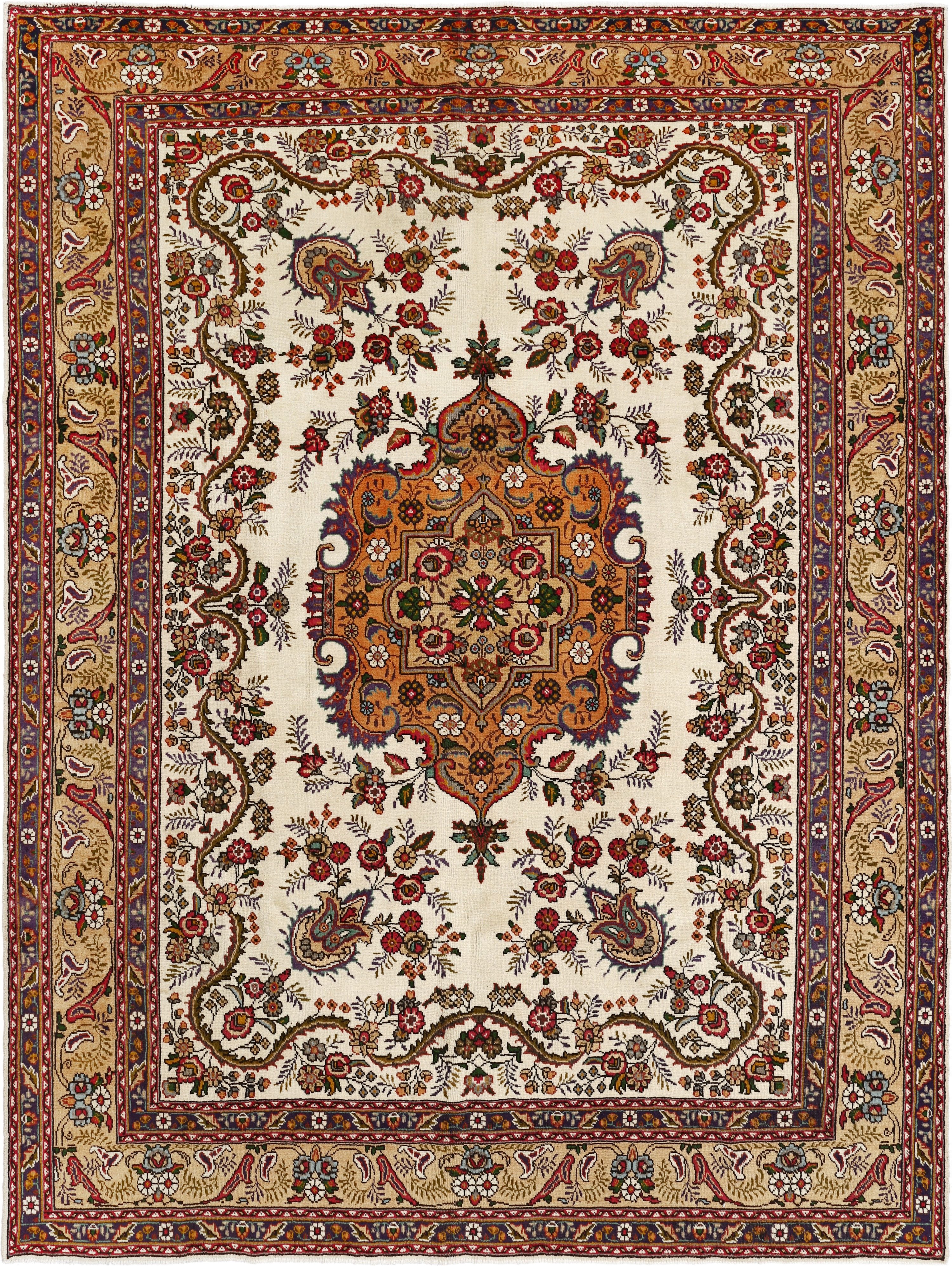 Carpet Avenue Teppich Tabriz Patina 337x254, Rechteck, Höhe: 9 mm