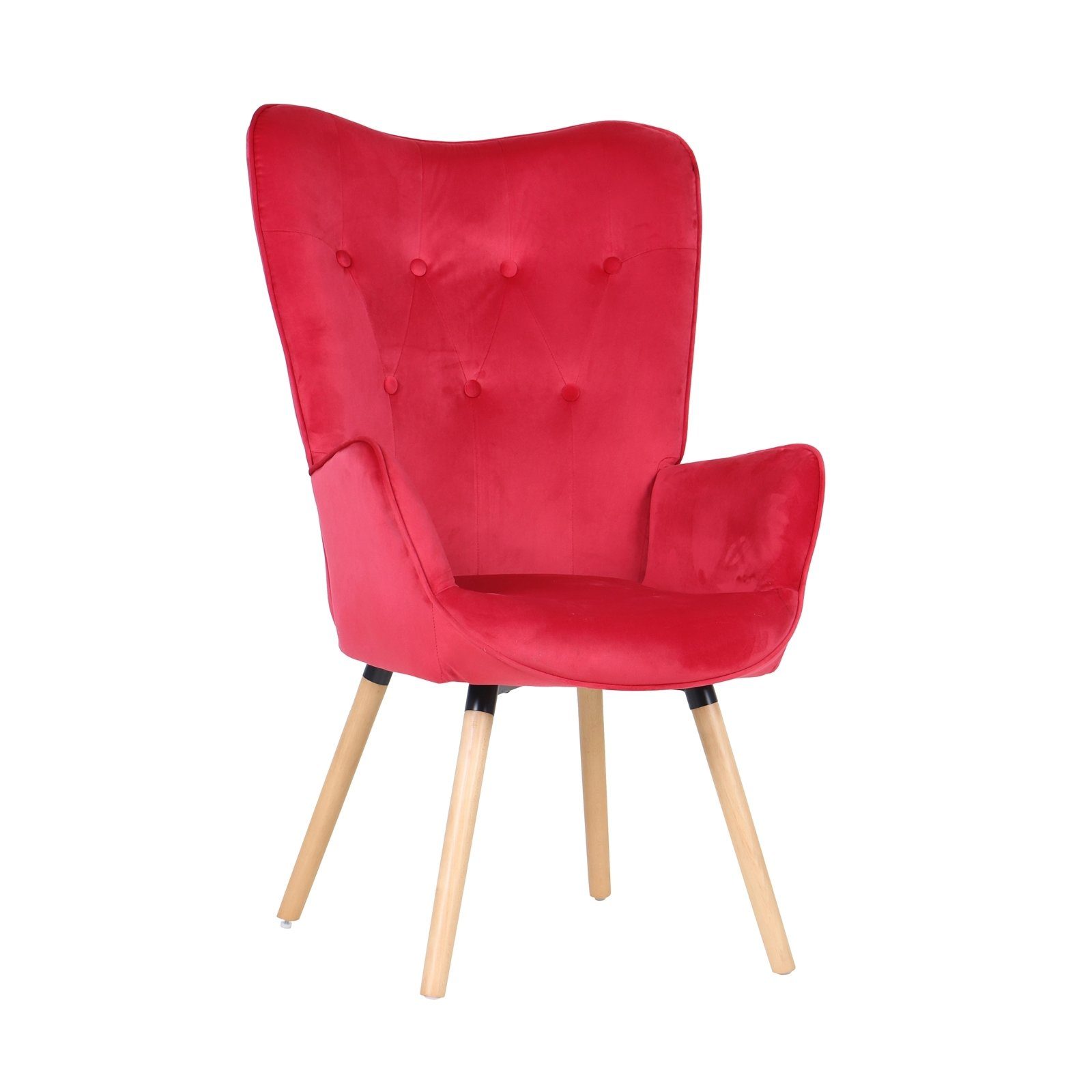 HTI-Living Loungesessel Loungesessel Cassidy Rot | Rot