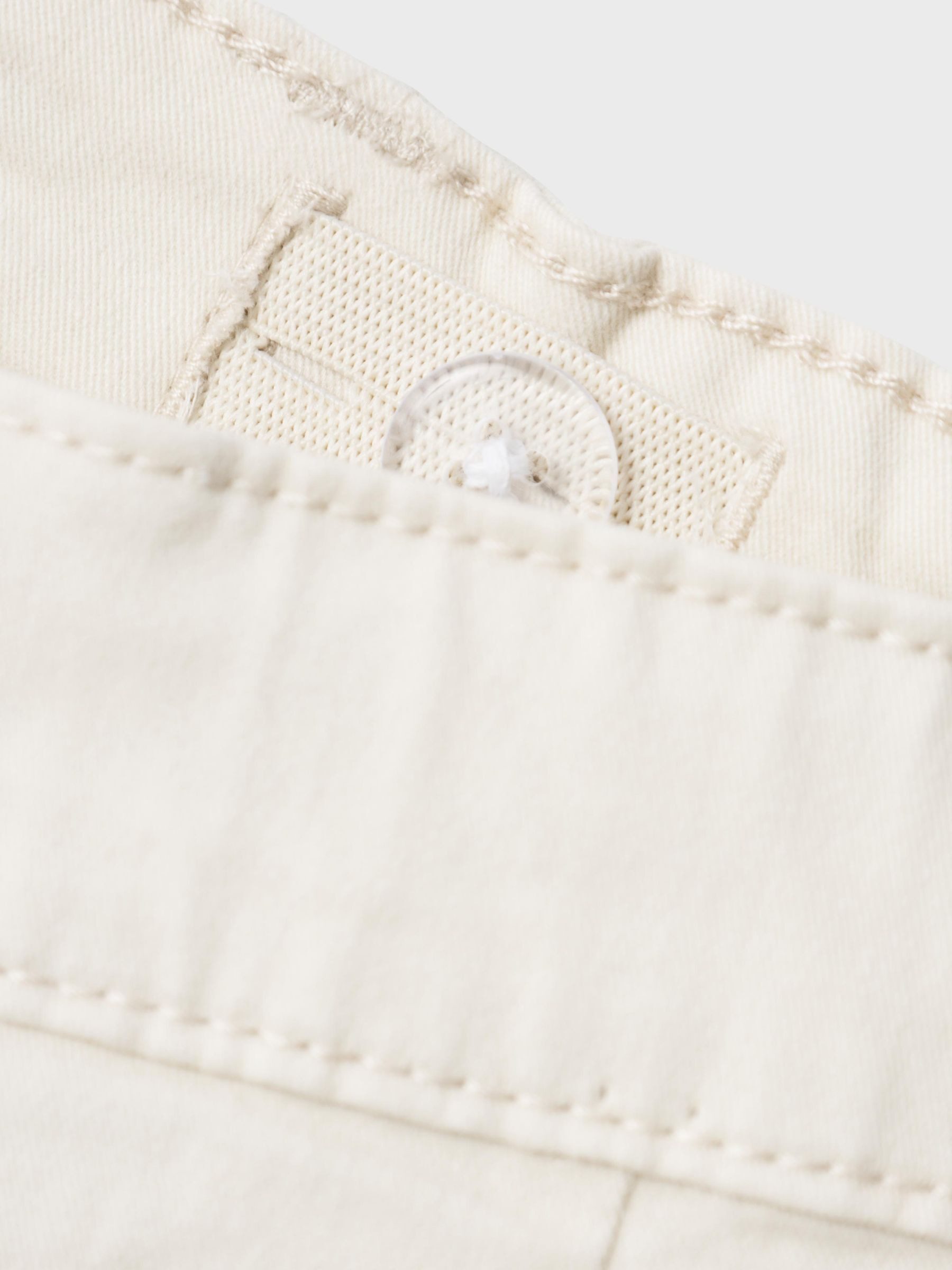 Name It Cargohose NKFROSE für Mädchen mit Cargotaschen und Stretch unifarben, modisch, regular fit, Baumwollmischung, Web