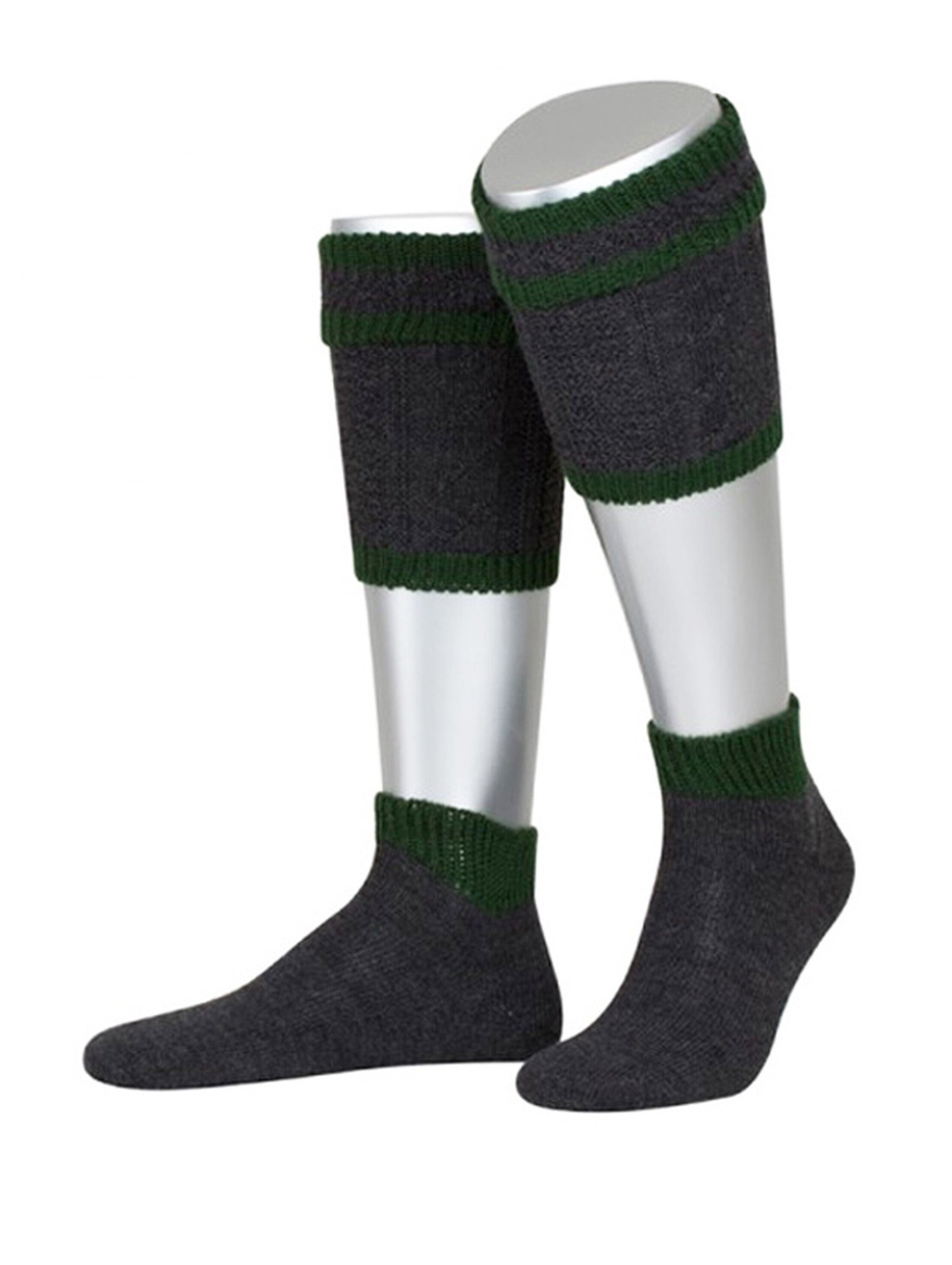 Almbock Традиційні шкарпетки Trachten Loferl Kaprun (1-Paar) anthrazit