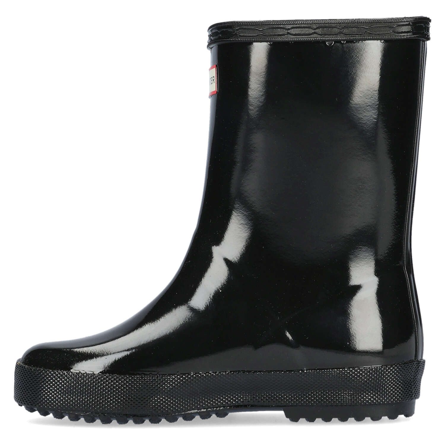 Hunter Hunter Kids First Gloss Boot Black Sneaker