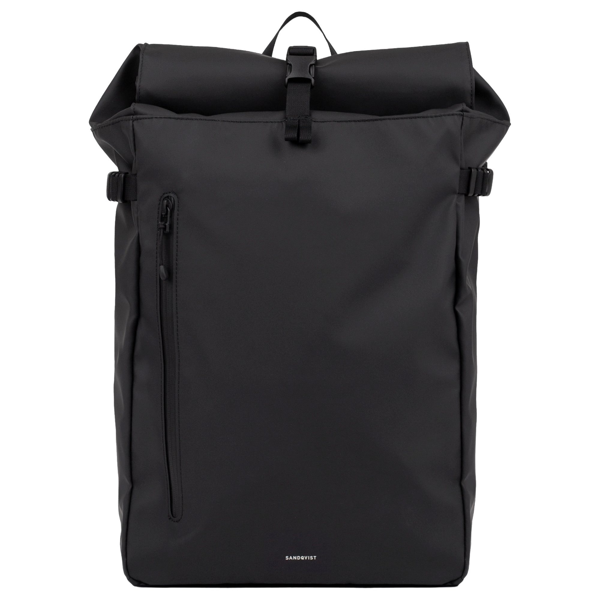 Sandqvist Rucksack Stream Slim Rolltop - Rucksack 16" 65 cm (black)