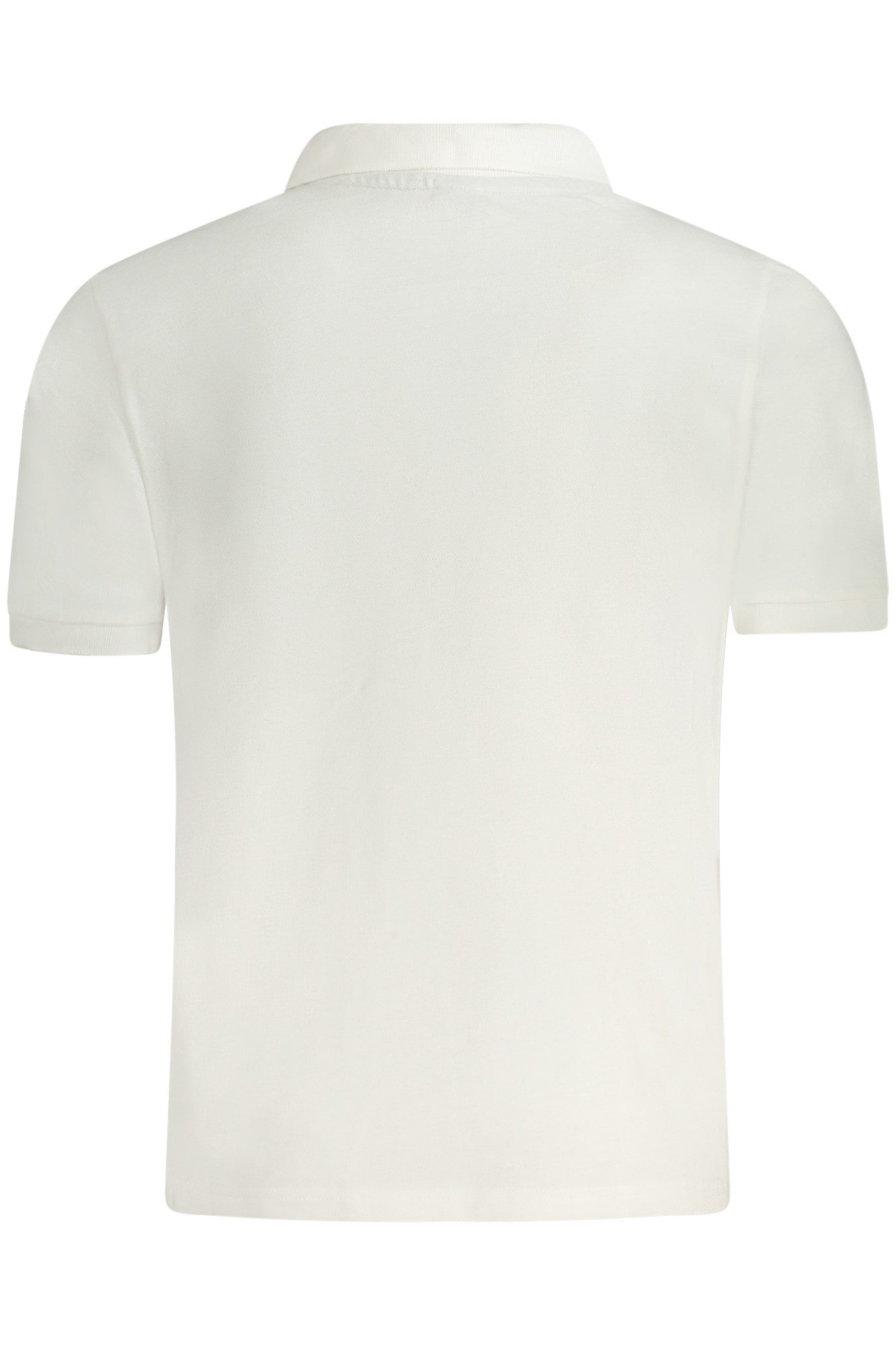 North Sails Poloshirt Elegantes Herren Kurzarm-Poloshirt Weiß mit Print