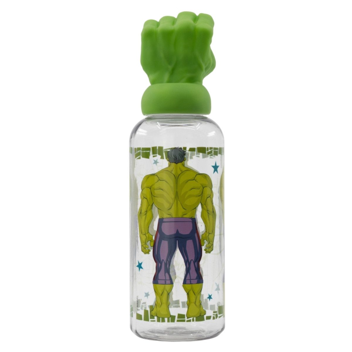 The AVENGERS Trinkflasche Hulk Trinkbecher 3D Kinderbecher & Strohhalmbecher 360 ml – Bild 2 von 2