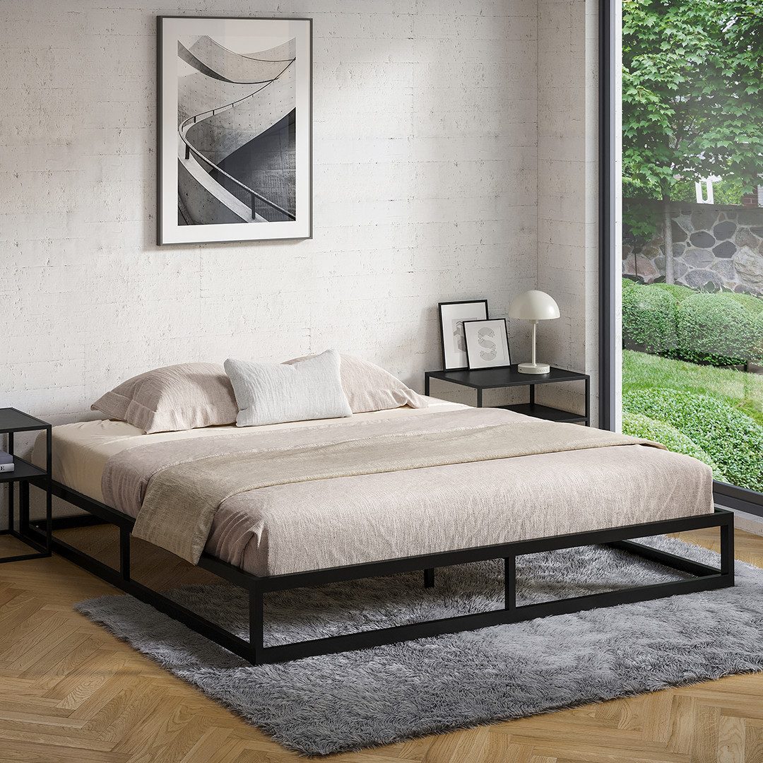 skølm Bettgestell Bragi inkl. Lattenrost (25 cm hoch), Metallbett 180x200 c günstig online kaufen