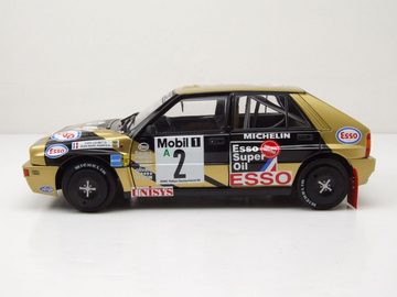 Solido Modellauto Lancia Delta HF Integrale #2 ADAC Rallye Deutschland 1989 schwarz, Maßstab 1:18