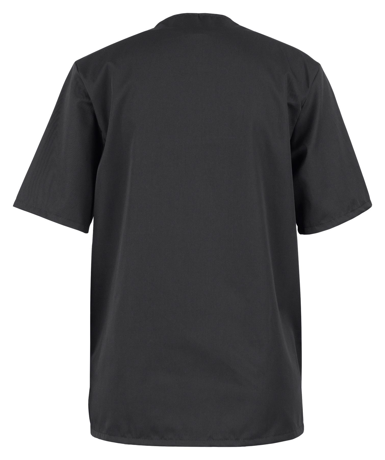 BEB Schlupfbluse beb Basic Kasack Unisex Kurzarm Schwarz