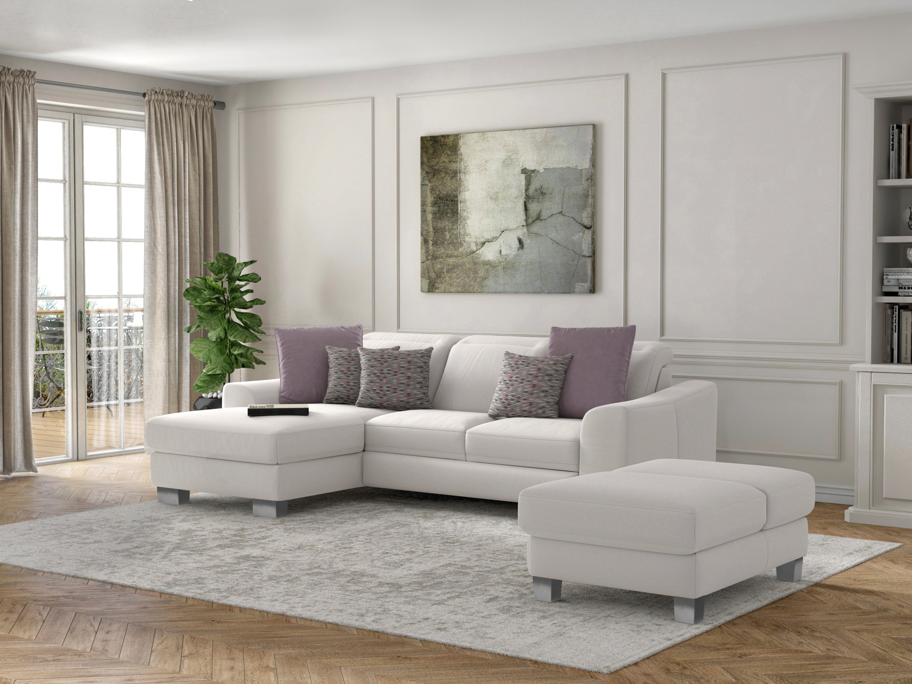 sit&more Ecksofa Dundee L-Form, mit Federkern günstig online kaufen
