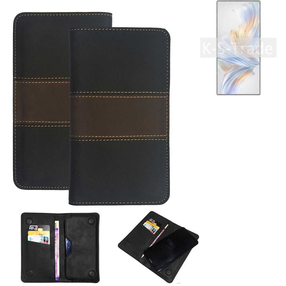 K-S-Trade Handyhülle für nubia Z60 Ultra Photographer Edition, Hülle Handyhülle Schutzhülle Walletcase Bookstyle Tasche Schutz