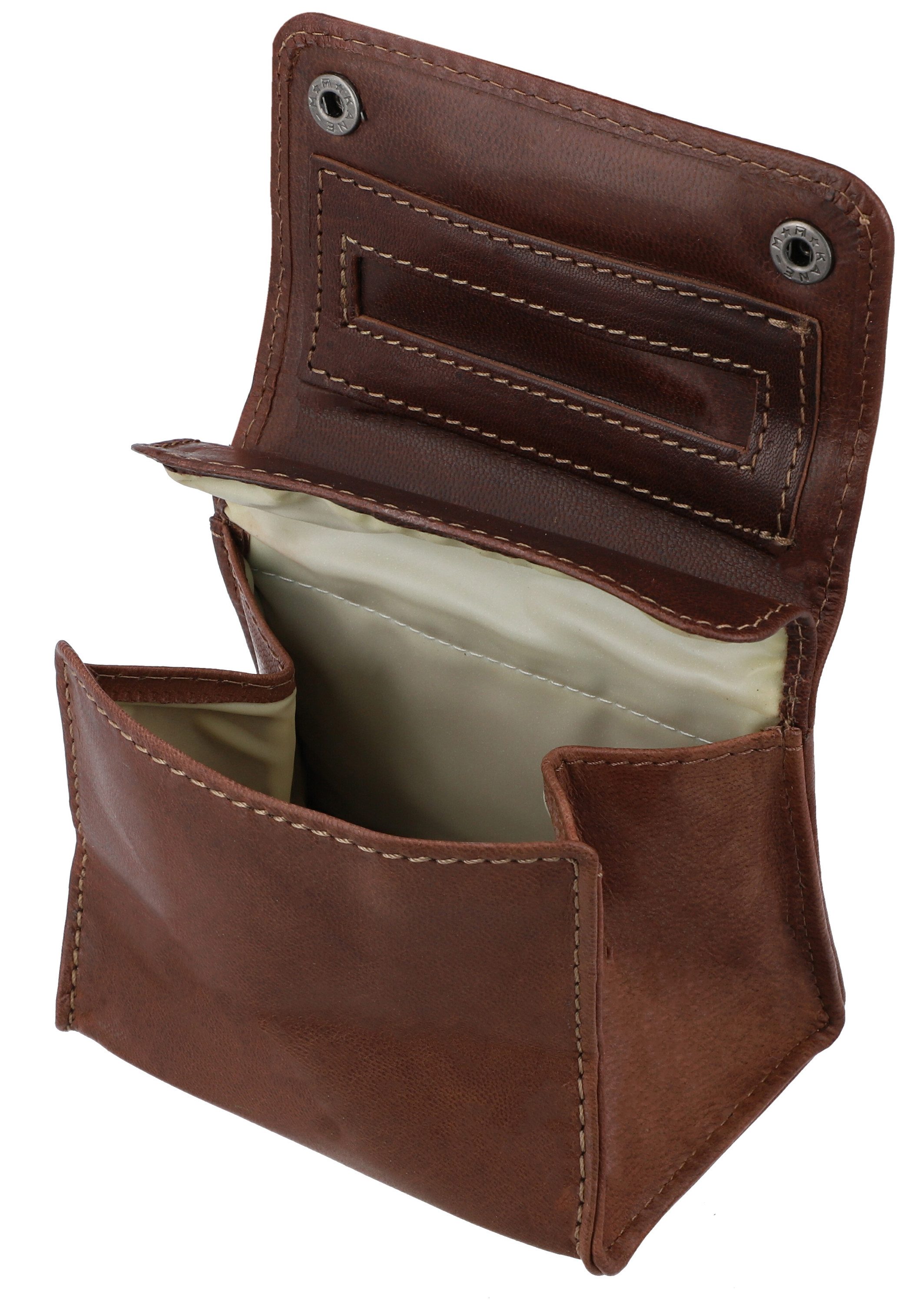 Gusti Leder Tabakbeutel Gusti Leder Tabaktasche Lutz (Gusti Leder studio, 1-tlg., Gusti Leder studio), Tabaktasche Drehertasche Tabakbeutel Feinschnittbeutel Leder