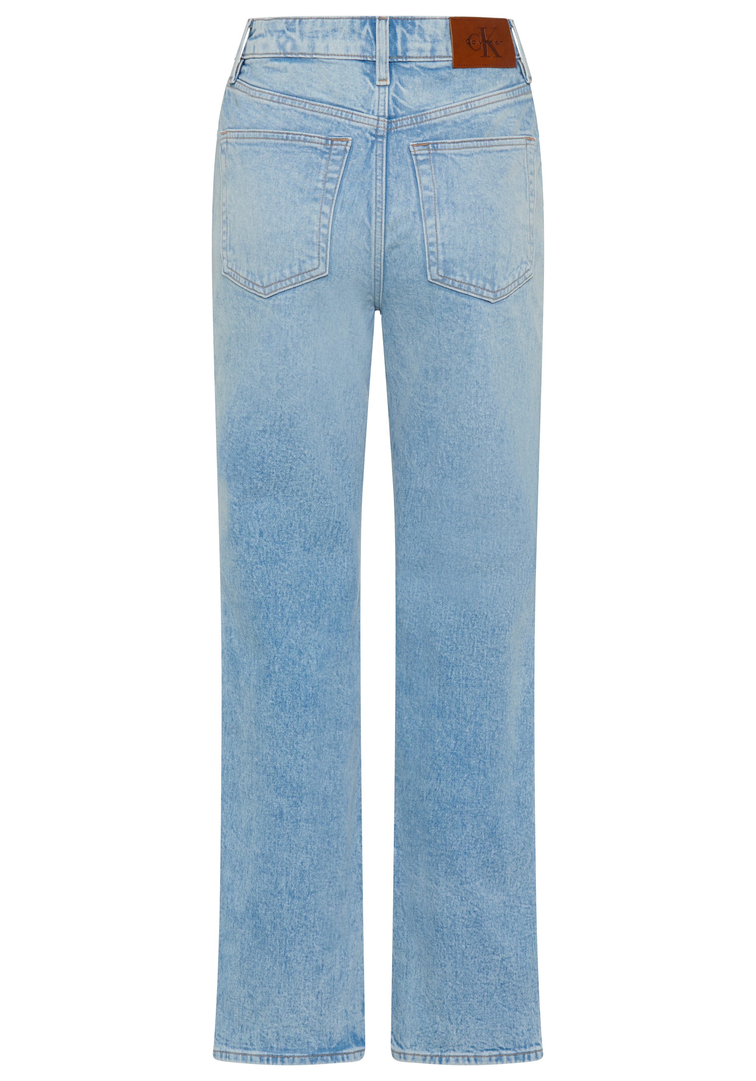 Calvin Klein Jeans Straight-Jeans Mit Gürtelschlaufen