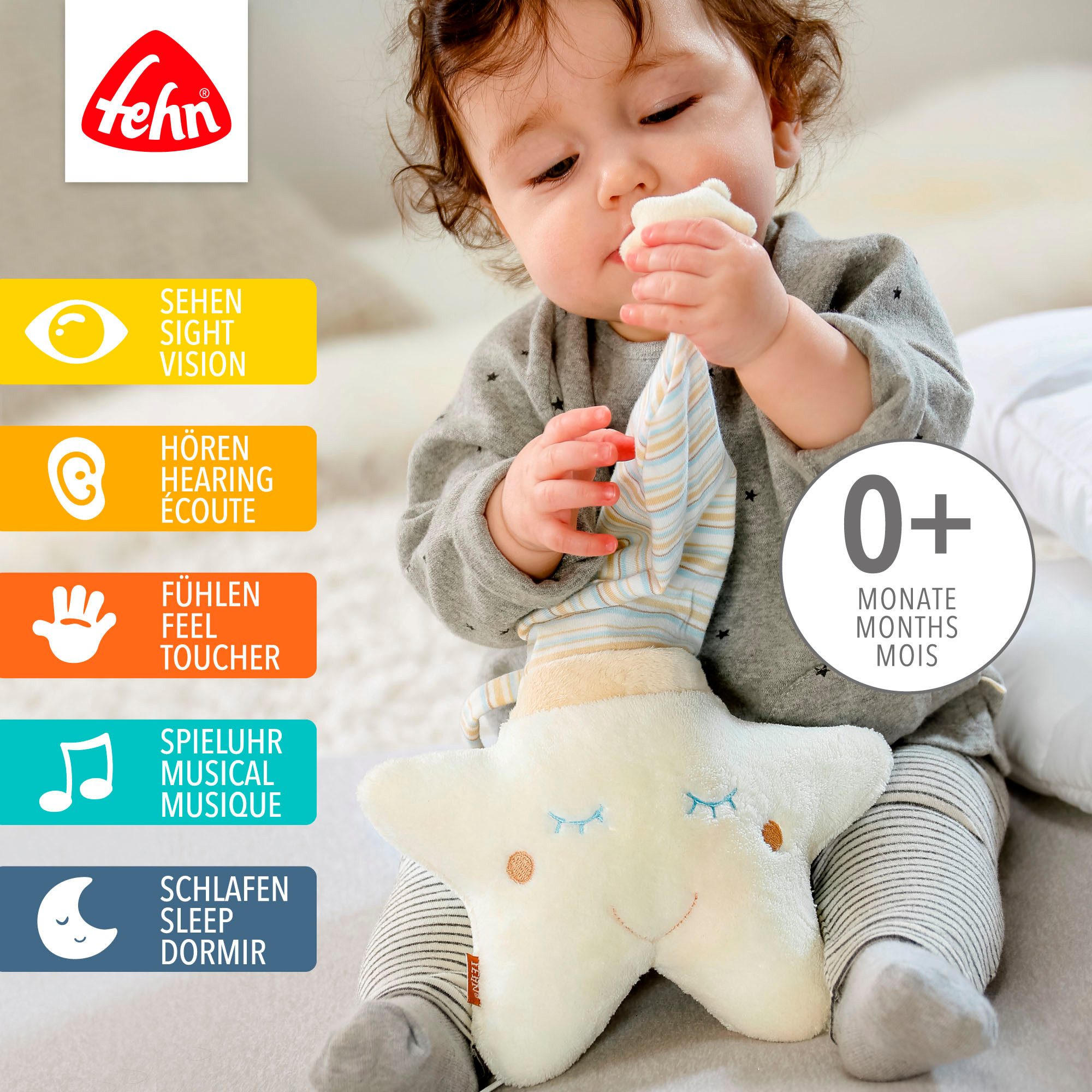 Fehn Spieluhr BabyLOVE, Stern günstig online kaufen