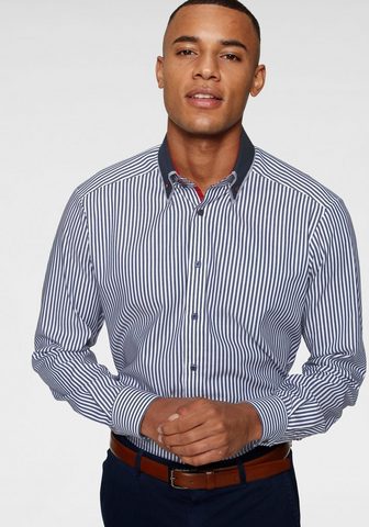Рубашка для бизнеса модный полосатая doppelter Button-down-Kragen