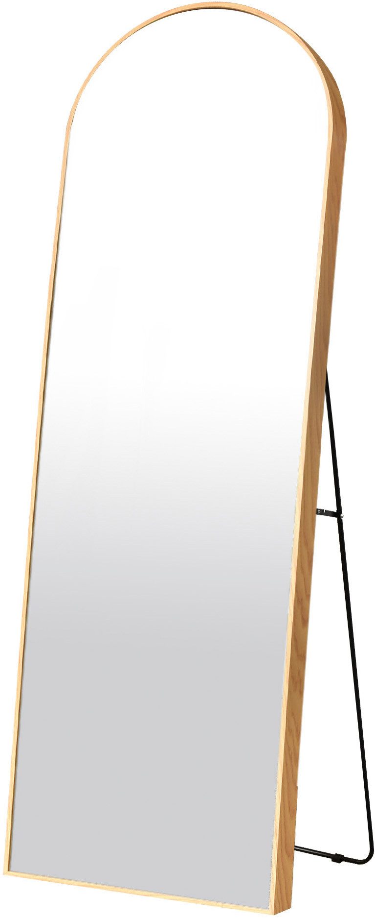OTTO home Spiegel Standspiegel Addrik, wahlweise in 2 Größen 150x40cm oder 180x60cm (als Wandspiegel und Standspiegel einsetzbar, Rahmen aus Metall), Ganzkörper – Bild 2 von 5