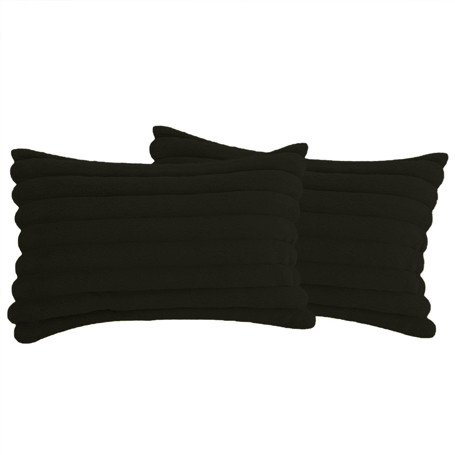 REDOM Kissenbezüge 2er Set Kissenbezug Kissenhülle Kopfkissenbezug Kissen Bezug Weich, (2 Stück), 30x50 cm Sofakissen Couchkissen Bezug Sofa Schlafzimmer Reißverschluss
