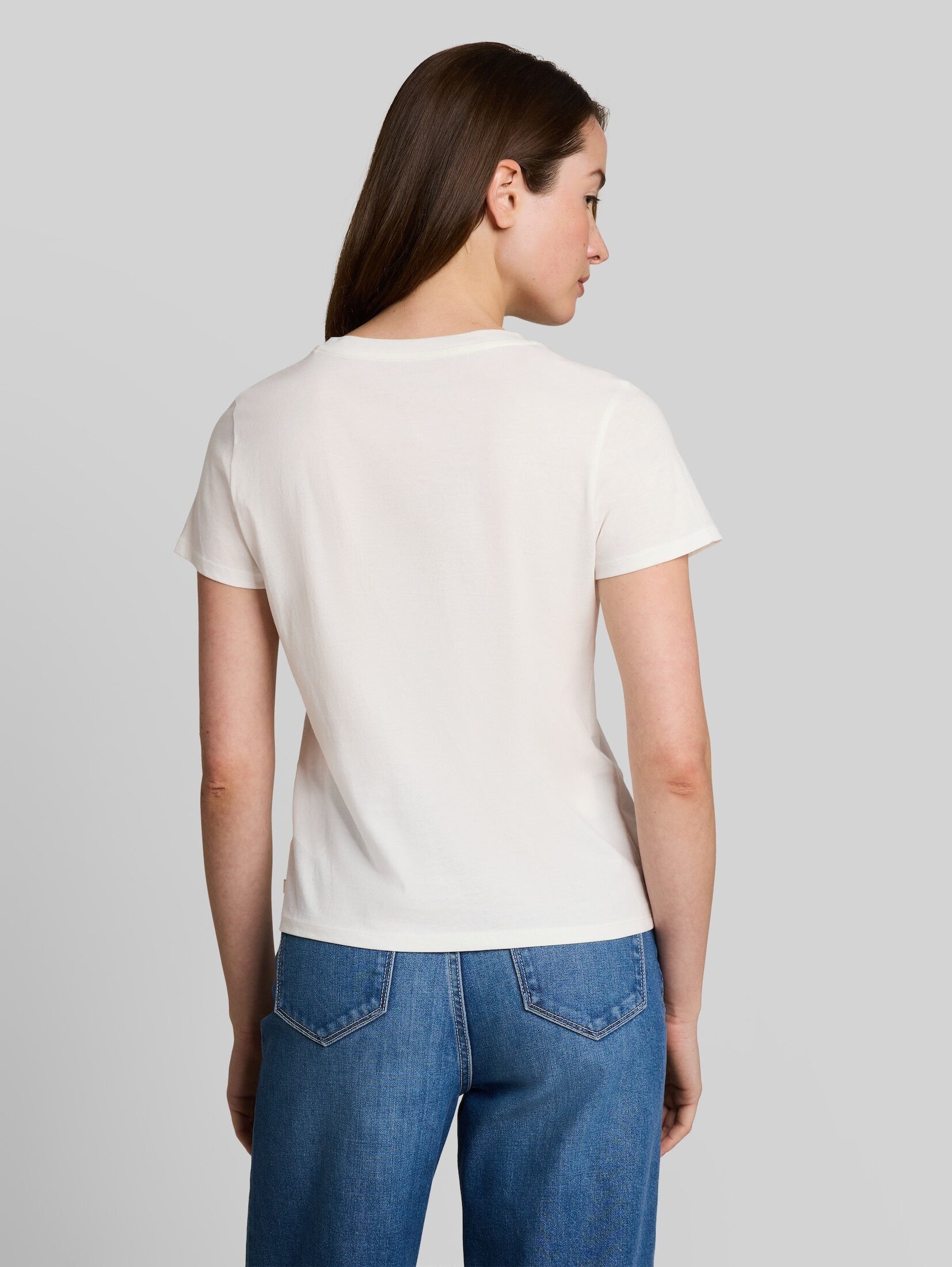 TOM TAILOR Denim T-Shirt T-Shirt (im Einserpack) T-Shirt mit Print – Bild 3 von 5