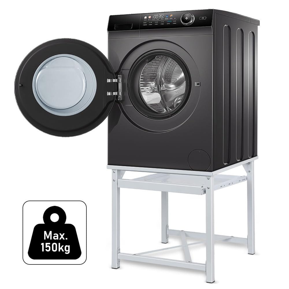XERSEK Waschmaschinenuntergestell Einzel/Doppel Stahl Waschmaschinen Sockel günstig online kaufen