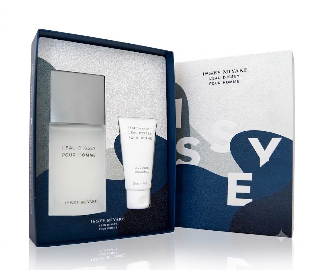 Issey Miyake Duft-Set Issey Miyake L'Eau D`Issey Pour Homme EDT 75ml + Shower Gel 50ml, 1-tlg.