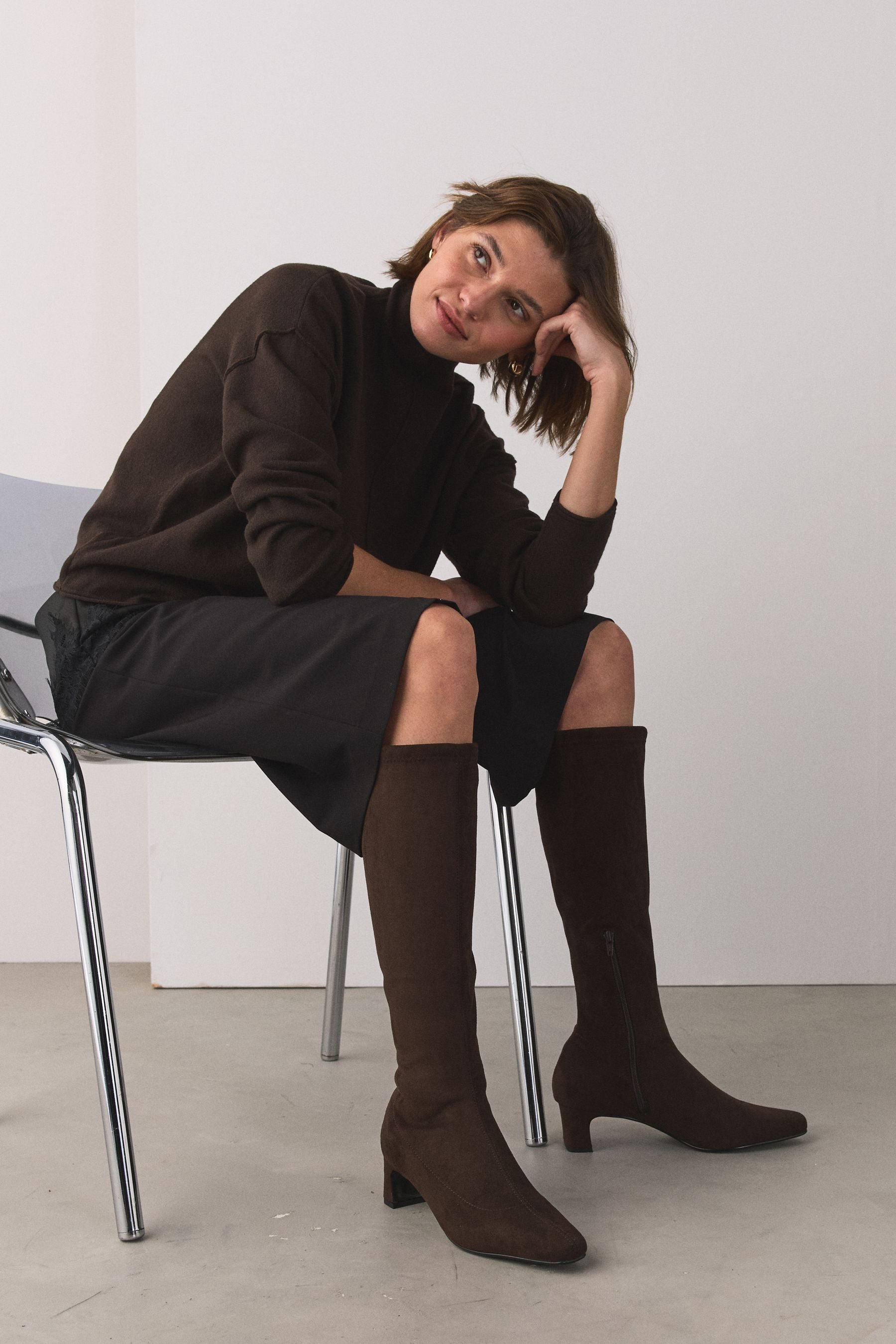 Next Forever Comfort® Sockenstiefel, extra weit Keilstiefel (1-tlg)