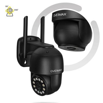 Overmax CAMSPOT 4.95 Überwachungskamera (Innenbereich, Aussenbereich, Set, Smart Wi-Fi PTZ-Kamera, Netzkabel mit Adapter, Montagesatz, 2560 x 1440 QHD/2.5K Video, Beste Multifunktionskamera)