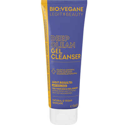 Bio Végane Gesichts-Reinigungscreme BIO:VEGANE Deep Clean Gel Cleanser, 125 ml