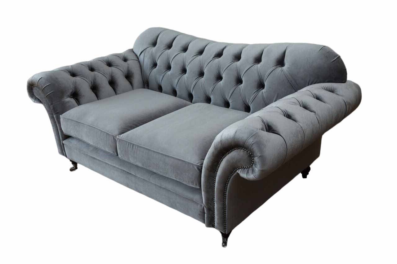 JVmoebel Chesterfield-Sofa, Design Chesterfield Zweisitzer Klassisch Sofas Sofa Wohnzimmer