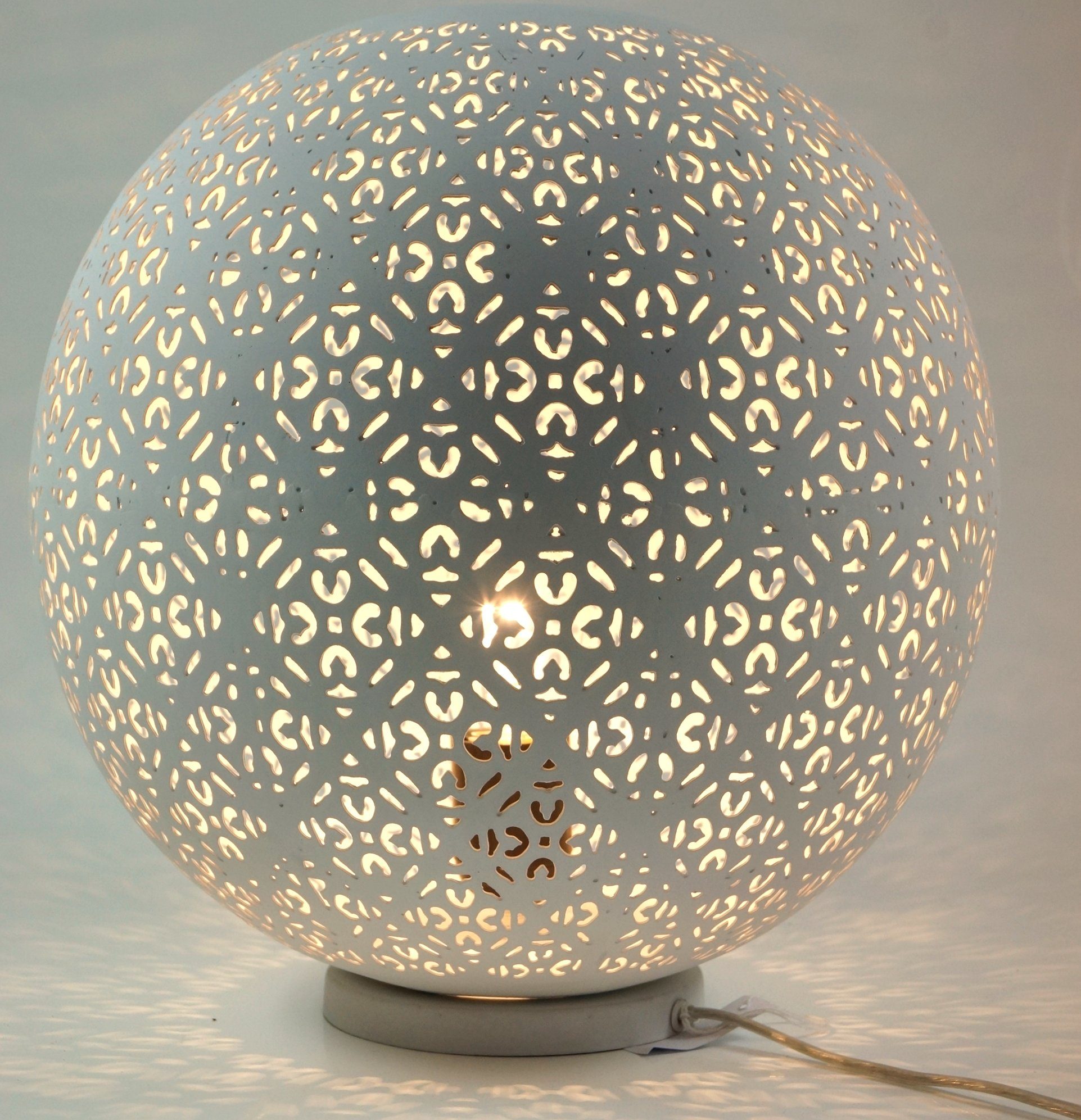 Design,.., Tischlampe Guru-Shop inklusive Leuchtmittel nicht Tischleuchte in marrokanischem Metall