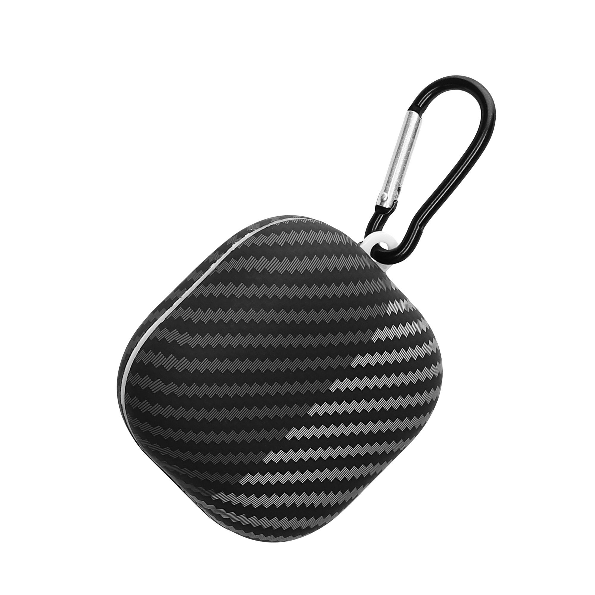 kwmobile Kopfhörer-Schutzhülle Kopfhörer Schutzhülle für Beats Fit Pro, Hülle In-Ear Headphones-Hülle im Aramid-Look aus Kunststoff