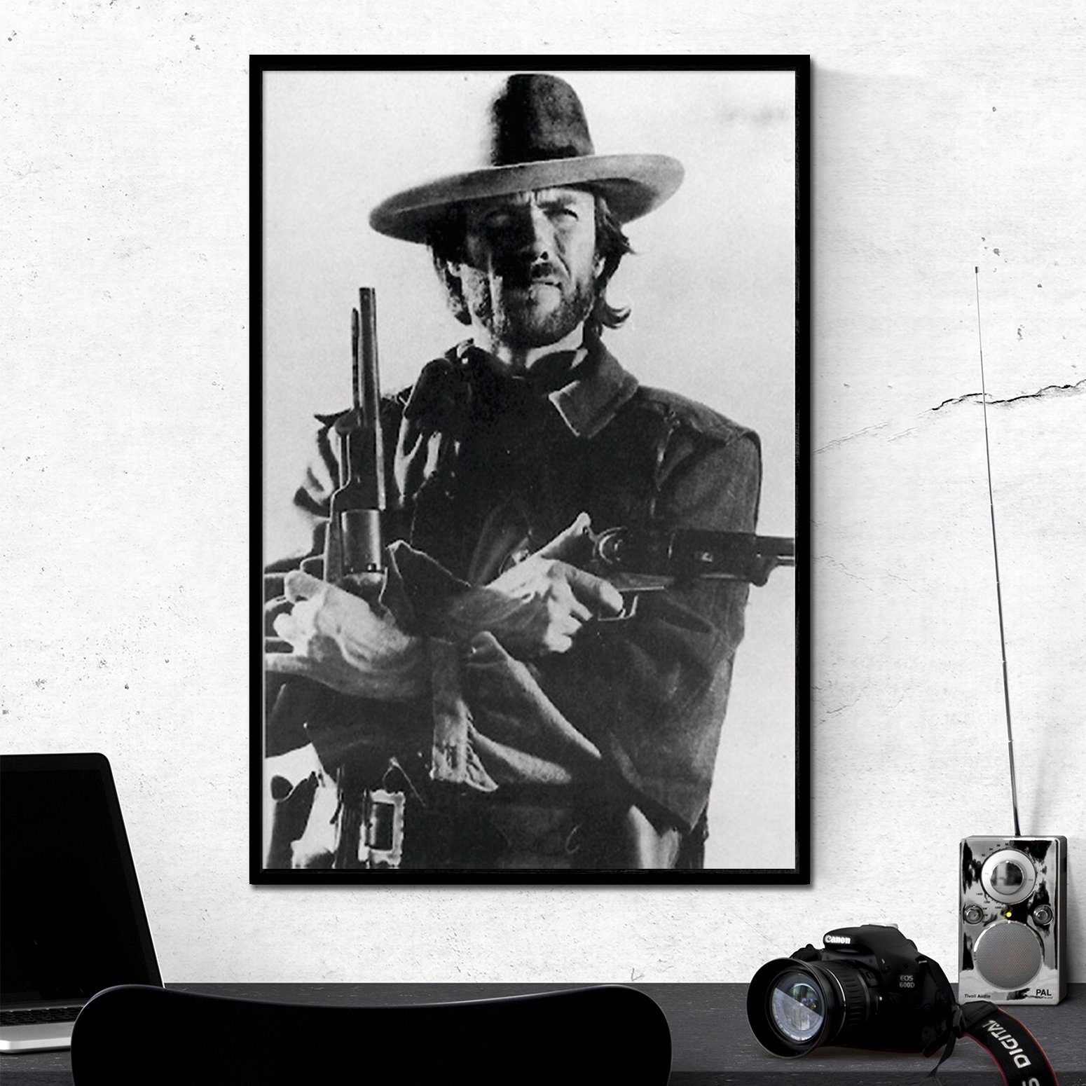 Close Up Poster Clint Eastwood Poster günstig online kaufen