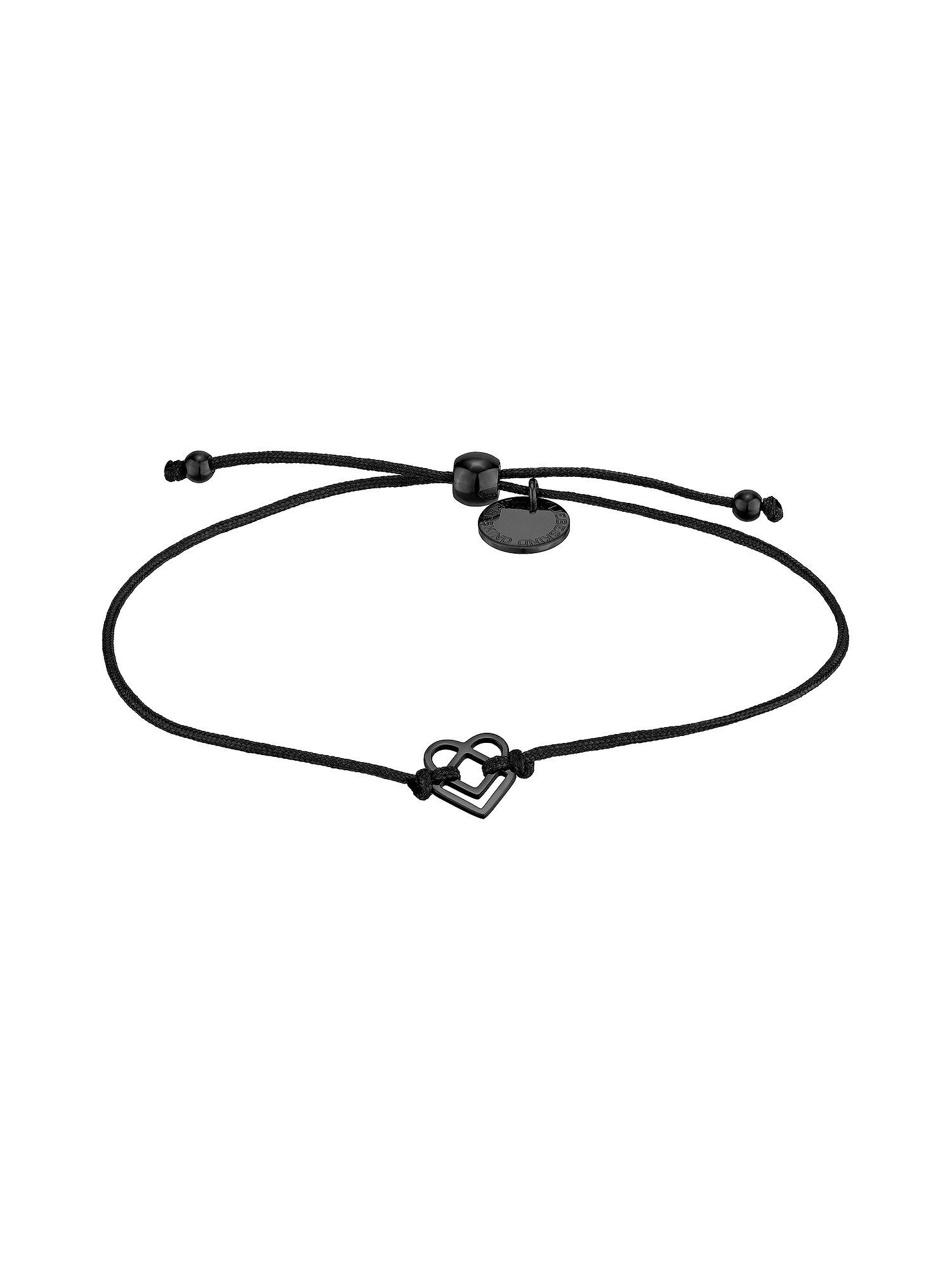 Edelstahlarmband Liebeskind Damen-Armband Textil Herz