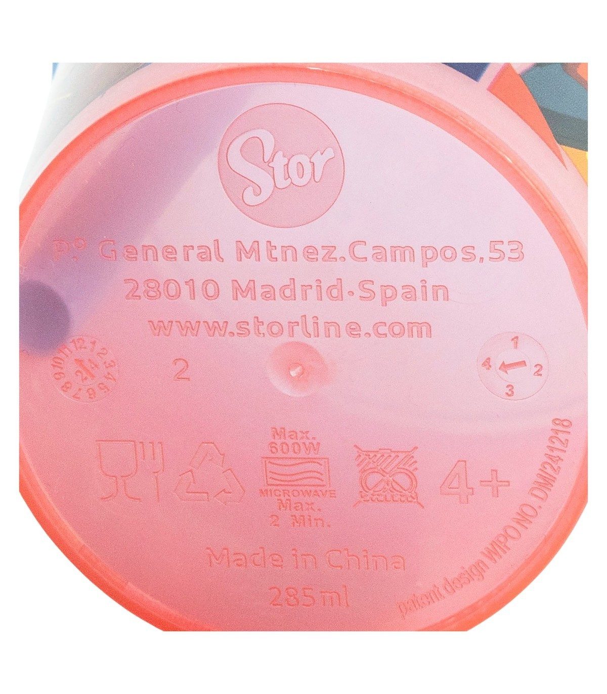 Spiderman Becher Kinder Becher Set 4 teilig 285 ml Becher mit Trinkhalm, 4-tlg.