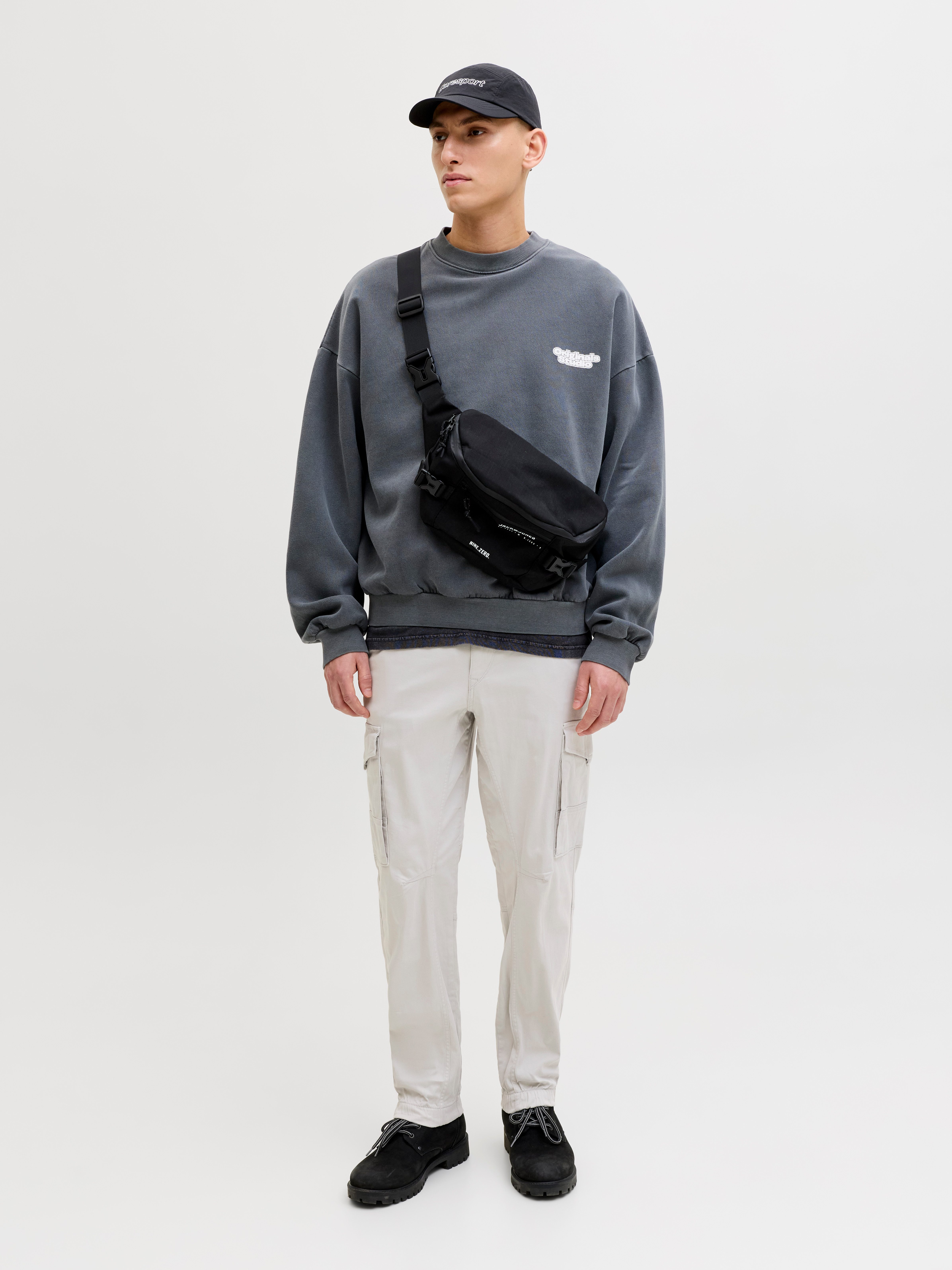 Jack & Jones Cargohose PAUL FLAKE Baumwollmischung, regular fit – Bild 4 von 5