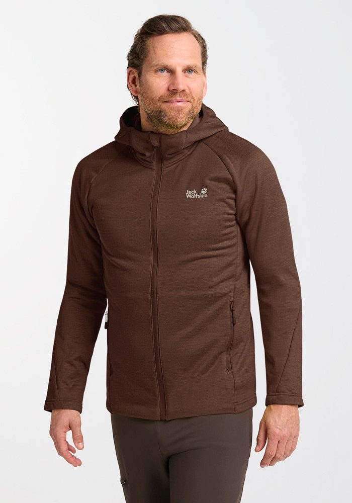 Jack Wolfskin Fleecejacke PEAK DISTRICT HOODED FZ M