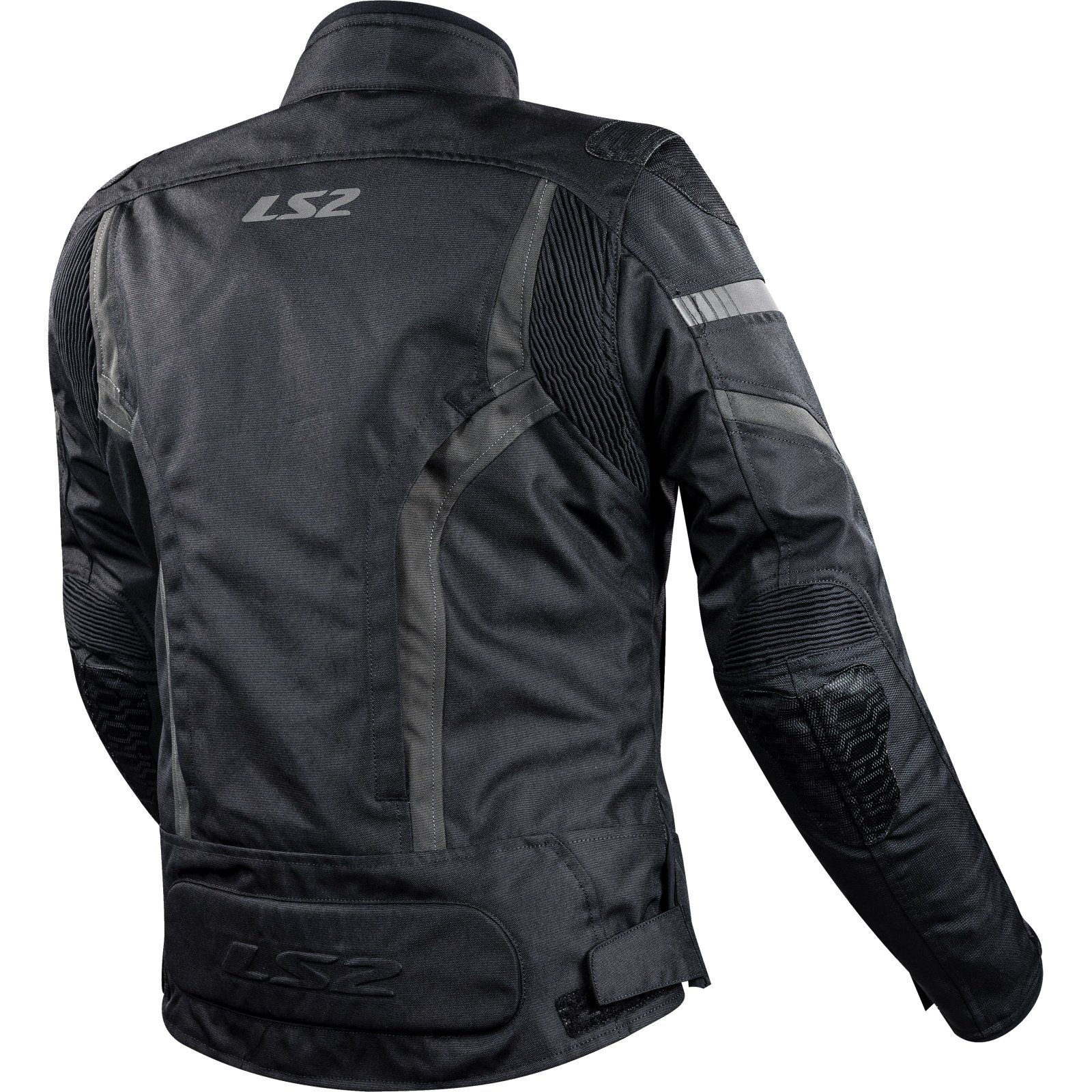 LS2 Motorradjacke LS2 Gate Damen Jacke schwarz / grau motorradjacke für damen