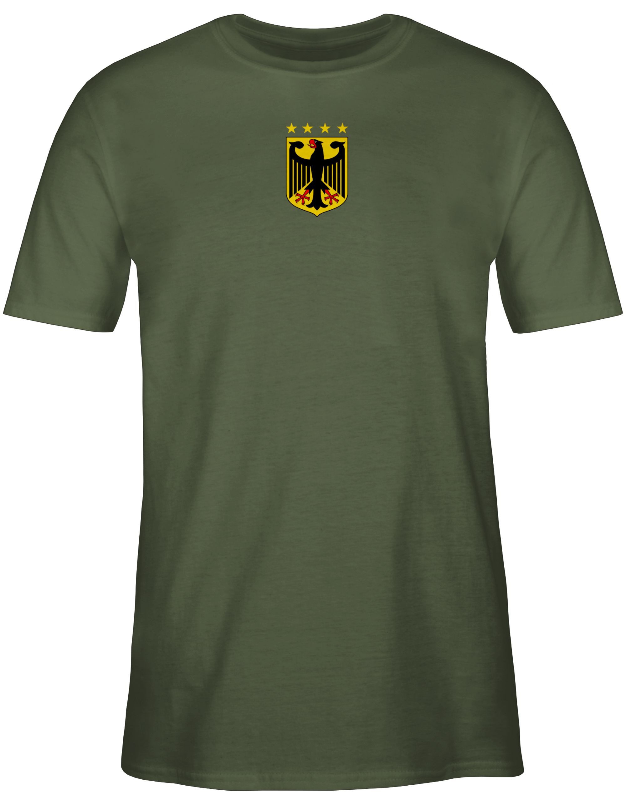 Shirtracer T-Shirt Deutschland Wappen, Germany, Bundesadler, günstig online kaufen