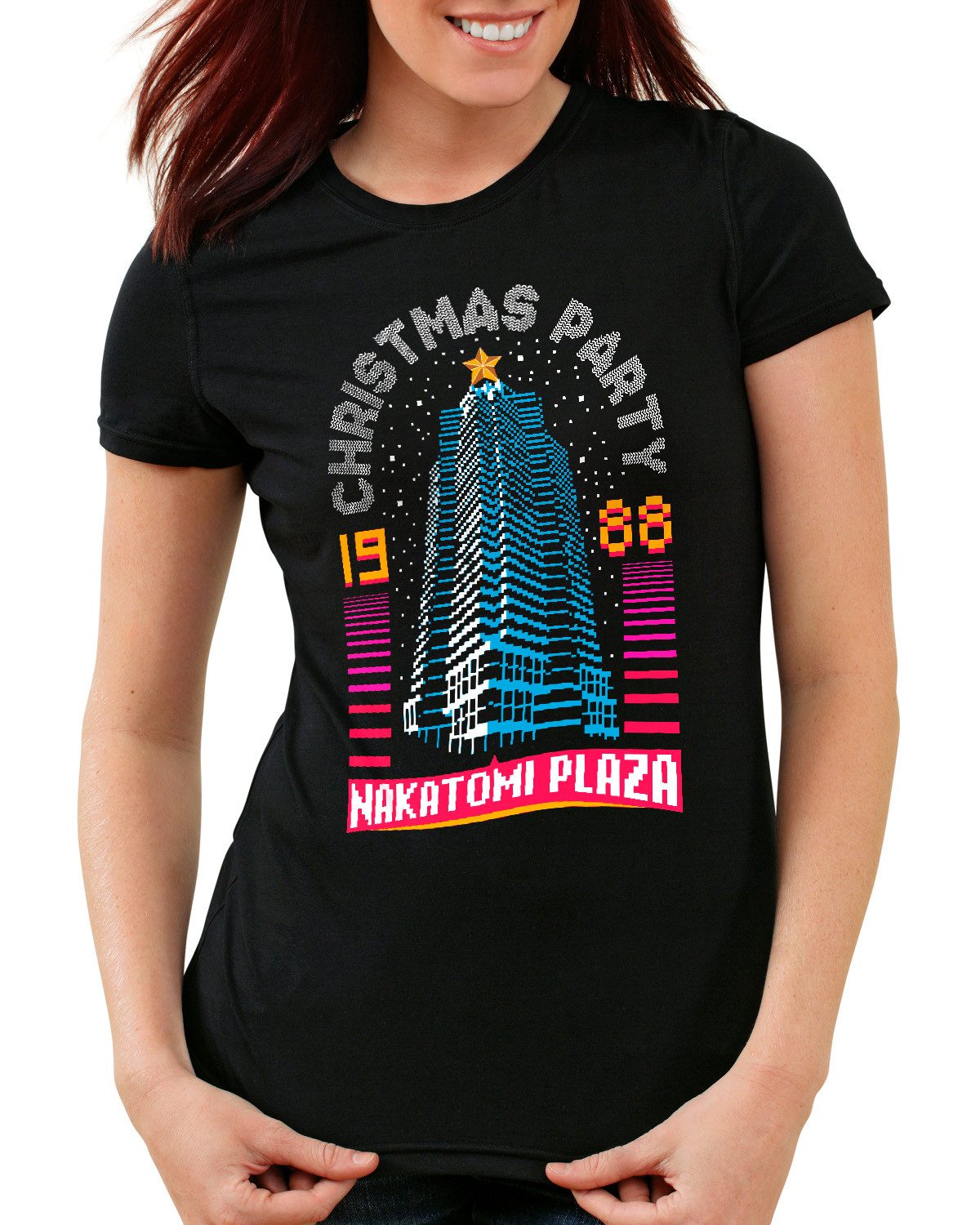 style3 T-Shirt Nakatomi Party bruce willis günstig online kaufen