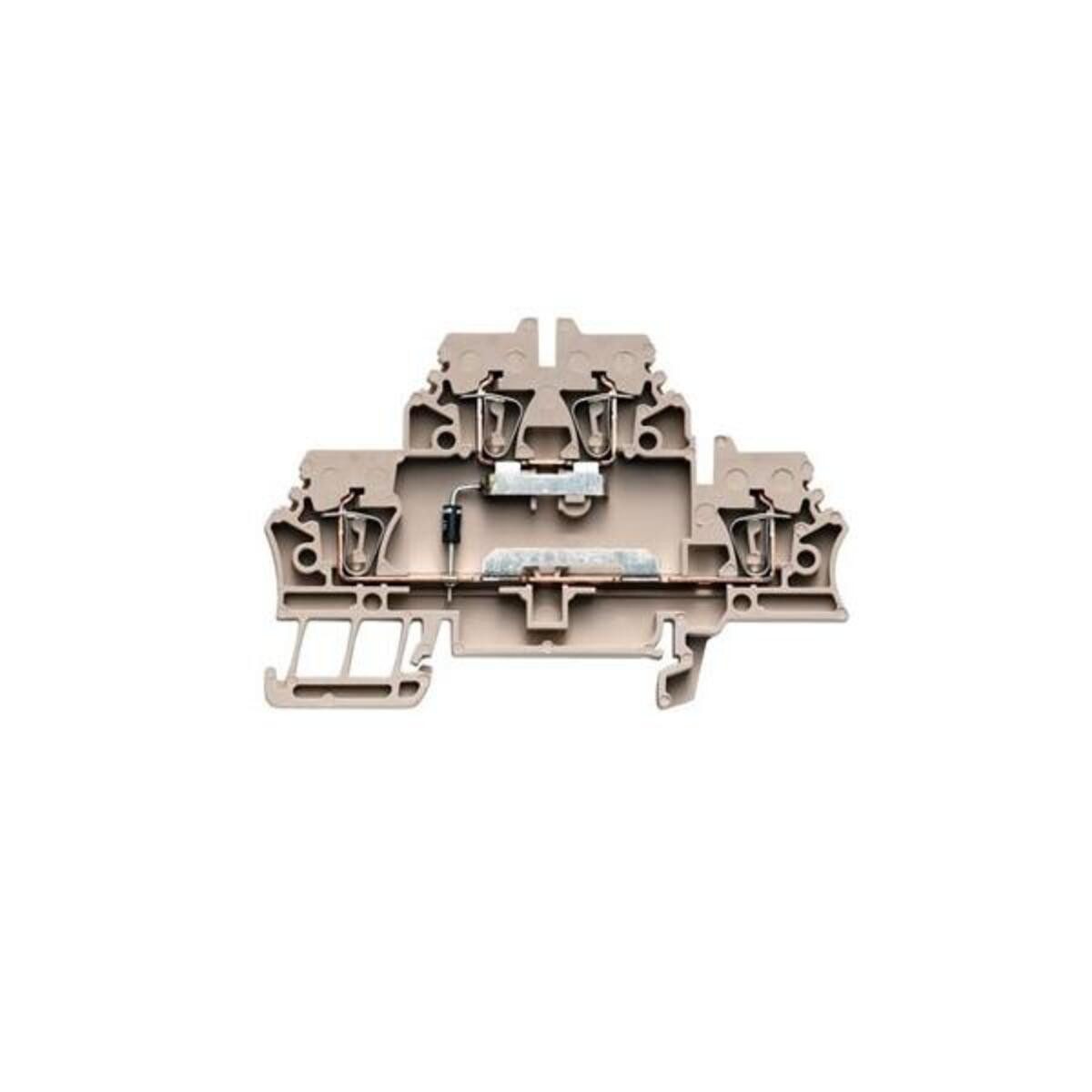 Weidmüller Klemmen Weidmüller Klemme mit Einbau ZDK 2.5/D/2