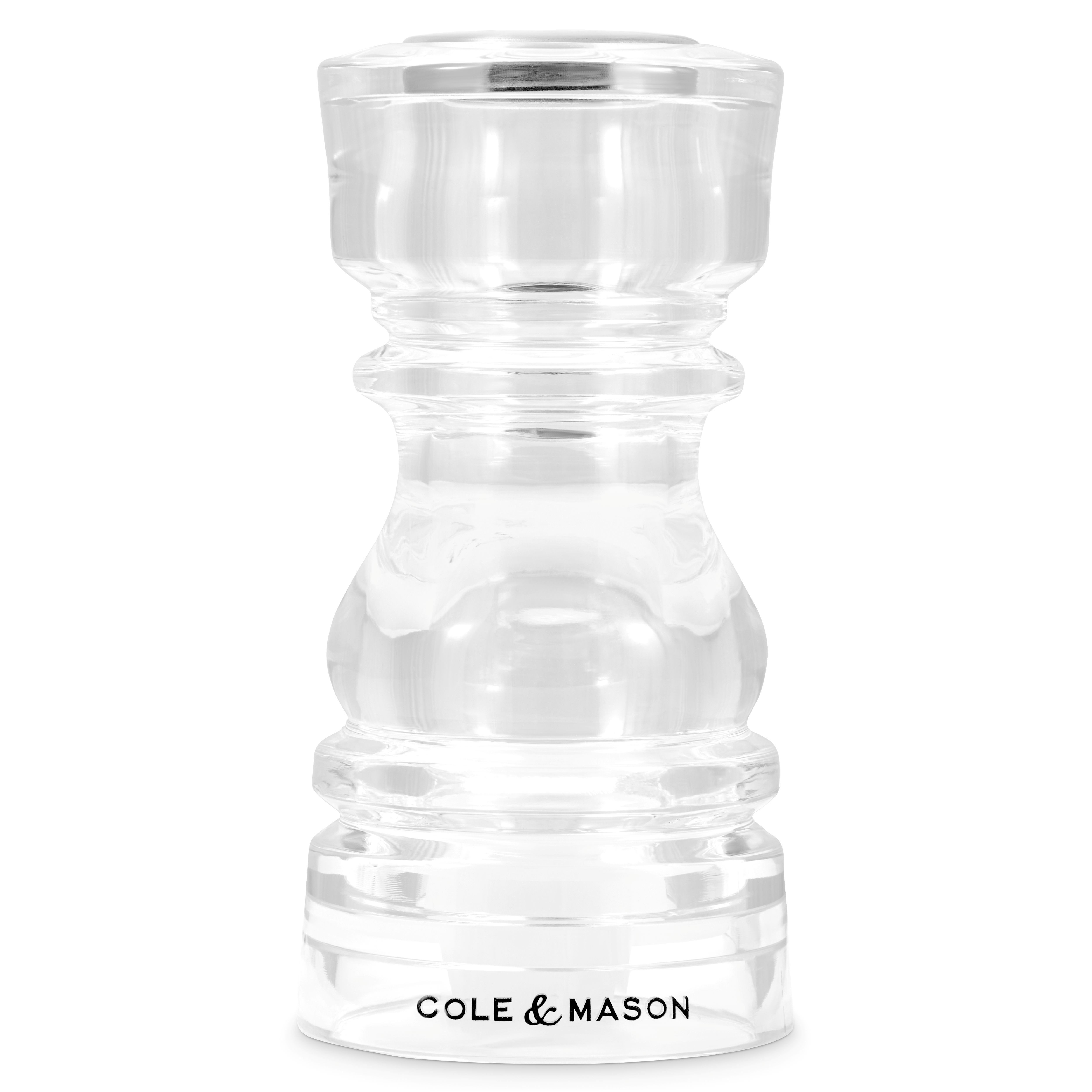 Cole & Mason Salz- / Pfefferstreuer London, (1-tlg), aus Acryl, 13 cm