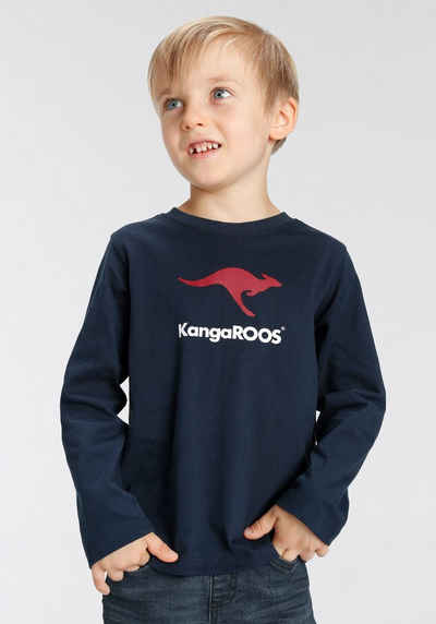 KangaROOS Langarmshirt für kleine Jungen