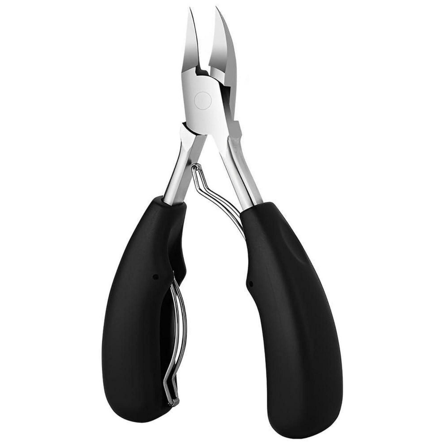 LuxusKollektion Fußnagelknipser Metall Nagelzange Profi Nagelschere Edelstahl für dicke und