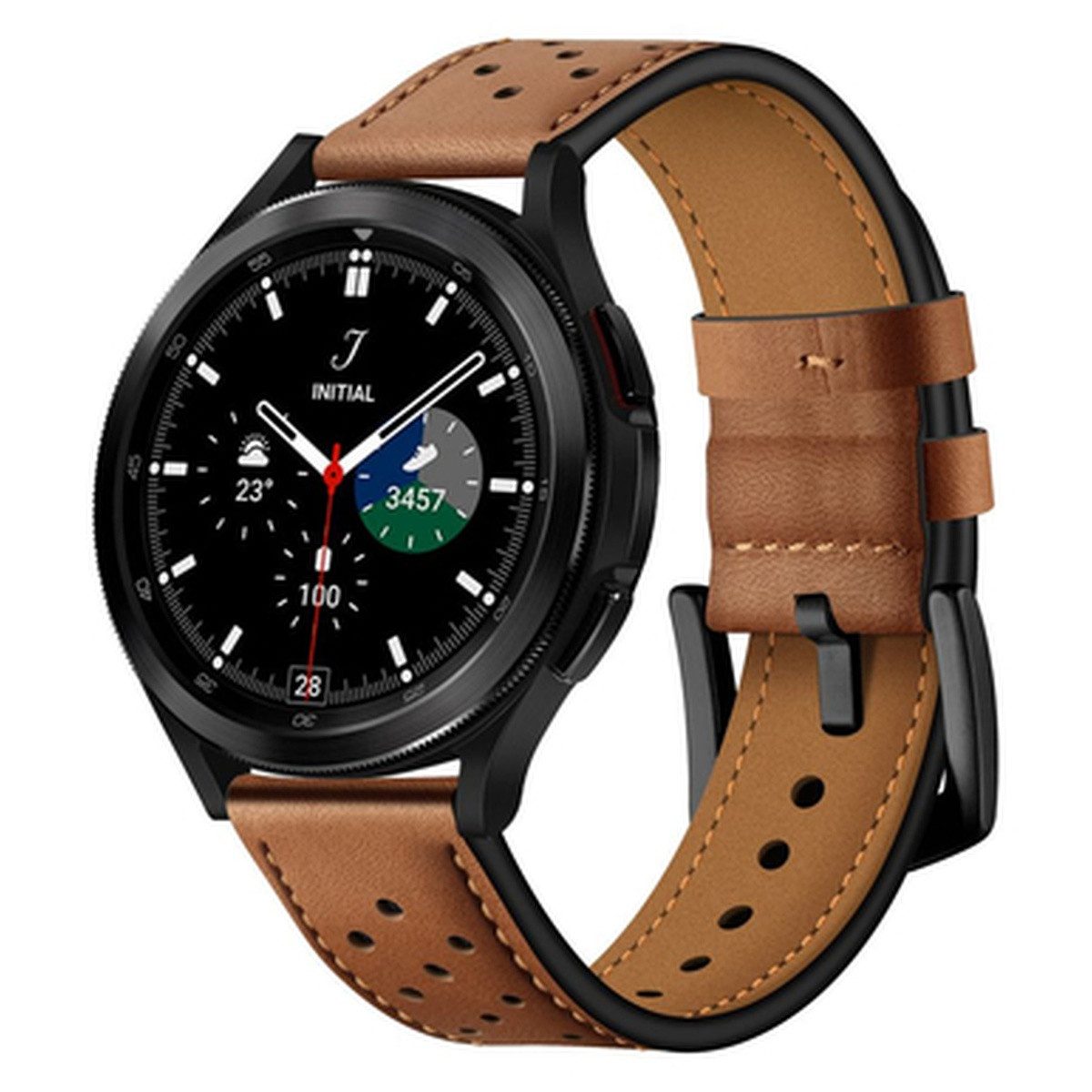 TECH PROTECT Smartwatch-Armband Tech-Protect Lederarmband für Galaxy Watch 4/5/5 Pro/6/7
